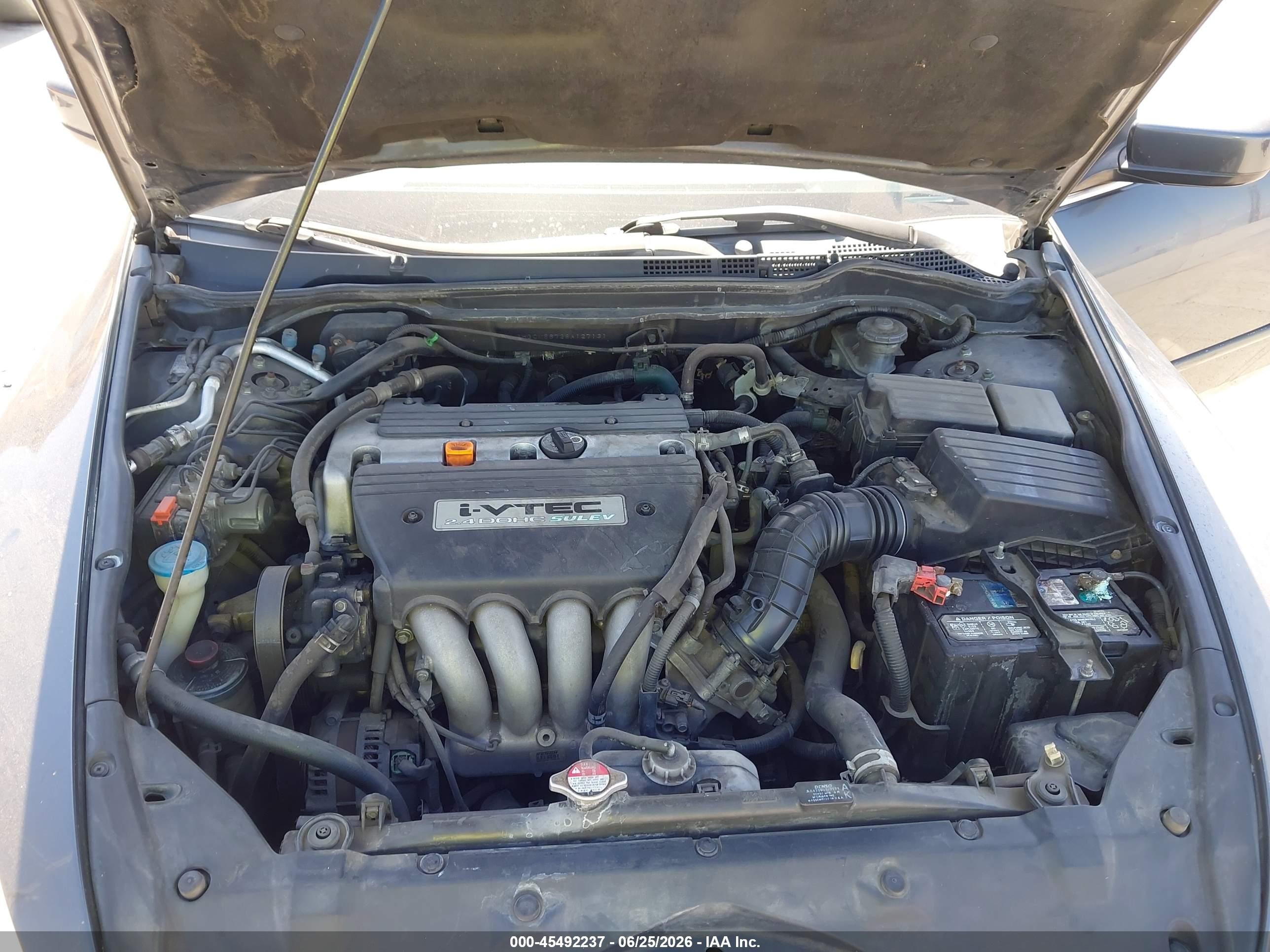 2006 Honda Accord 2.4 Ex Gray vin: 1HGCM56726A127131