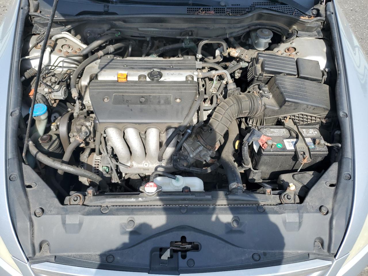 2007 Honda Accord Ex Silver vin: 1HGCM56727A047412
