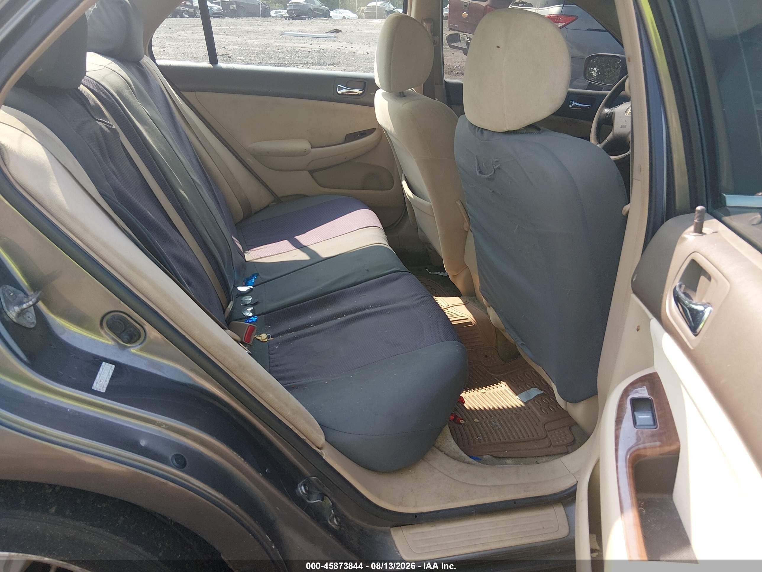 2007 Honda Accord 2.4 Ex Серый vin: 1HGCM56727A082824