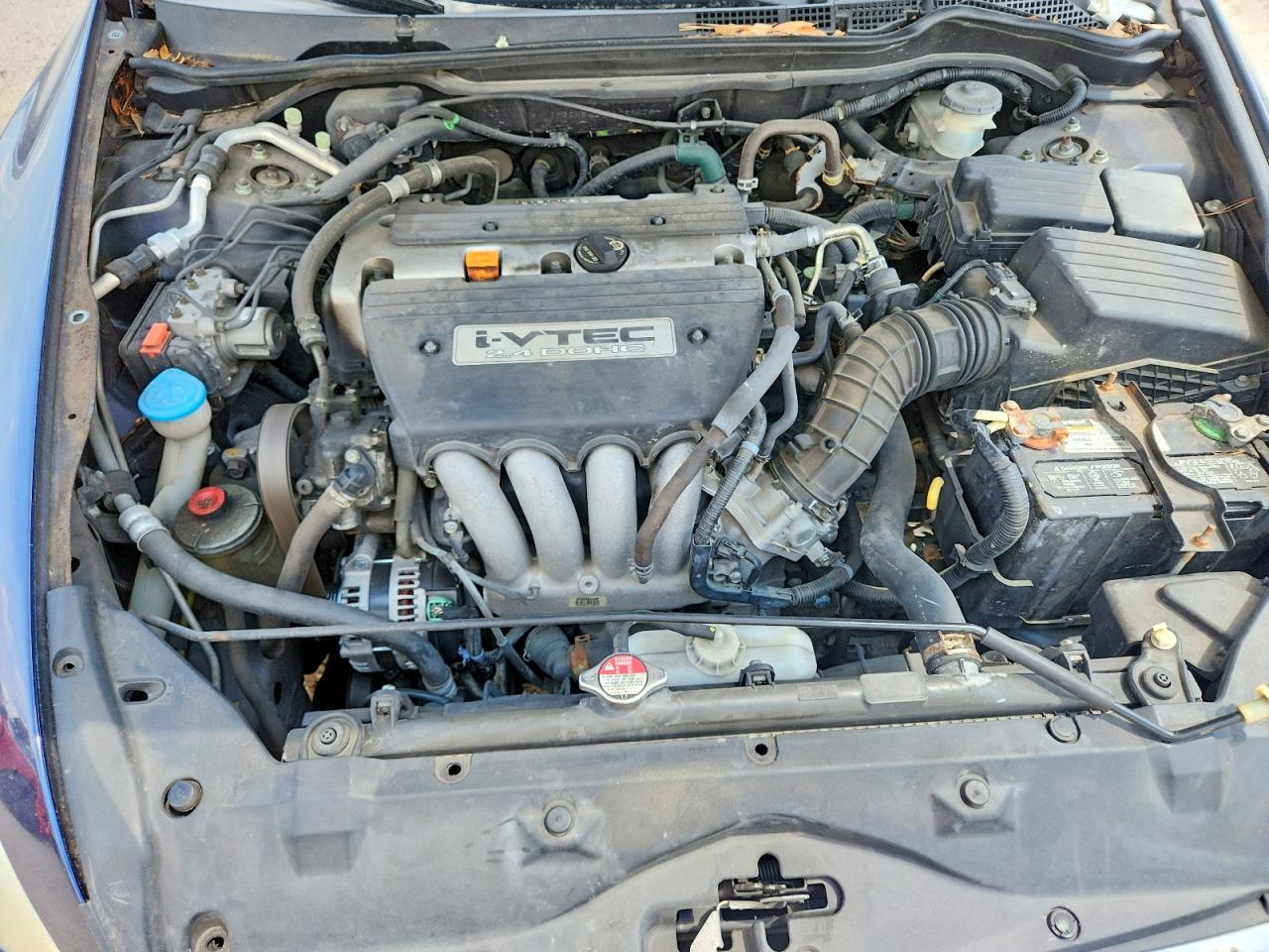 2007 Honda Accord Ex Синий vin: 1HGCM56727A089403