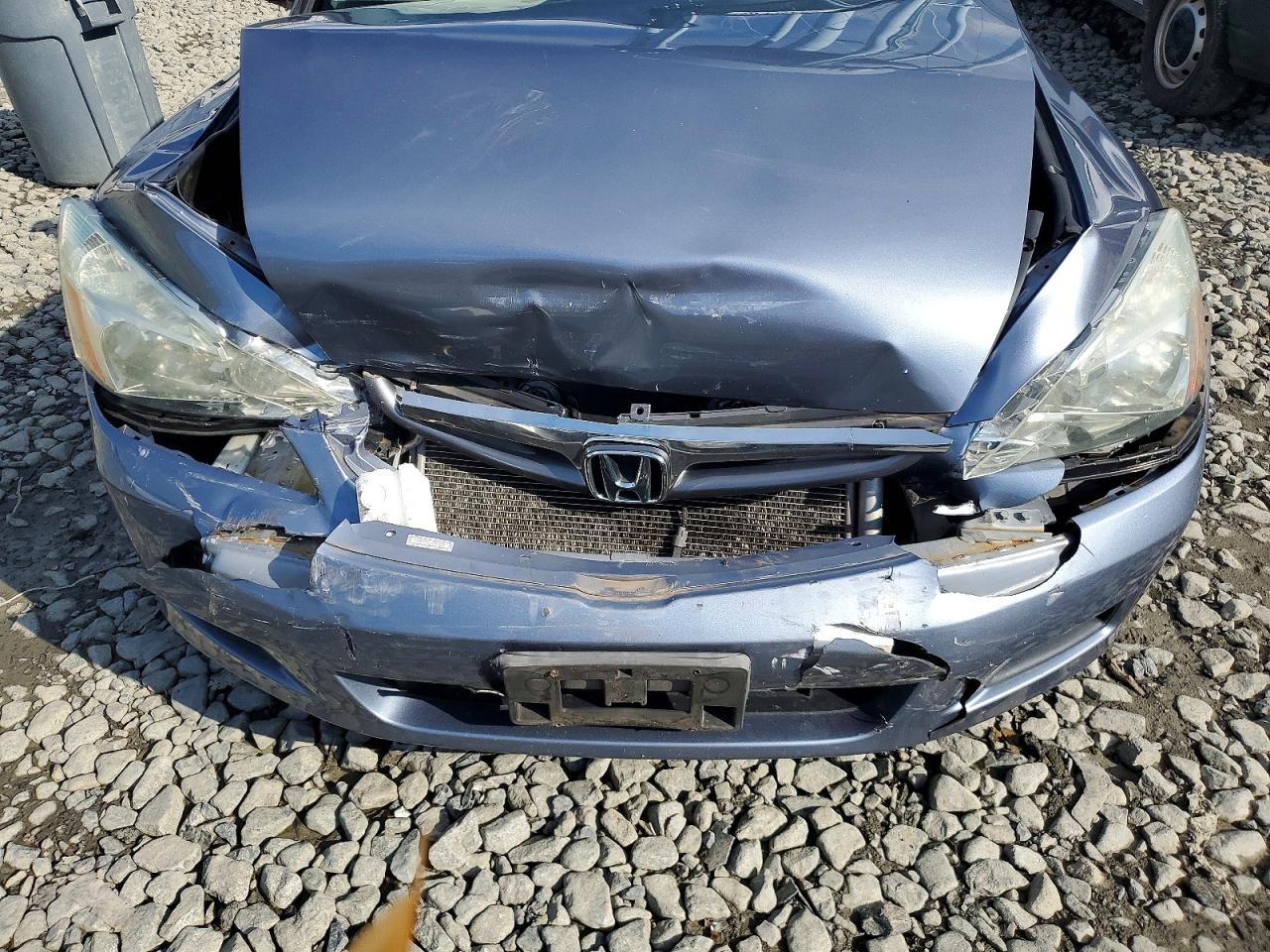 2007 Honda Accord Ex Gray vin: 1HGCM56727A105454