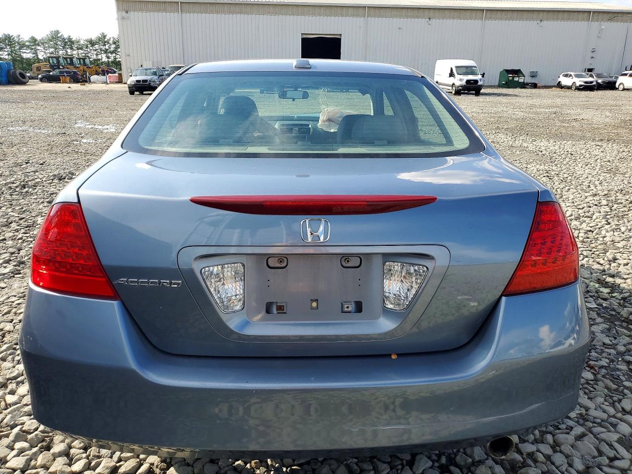 2007 Honda Accord Ex Gray vin: 1HGCM56727A105454