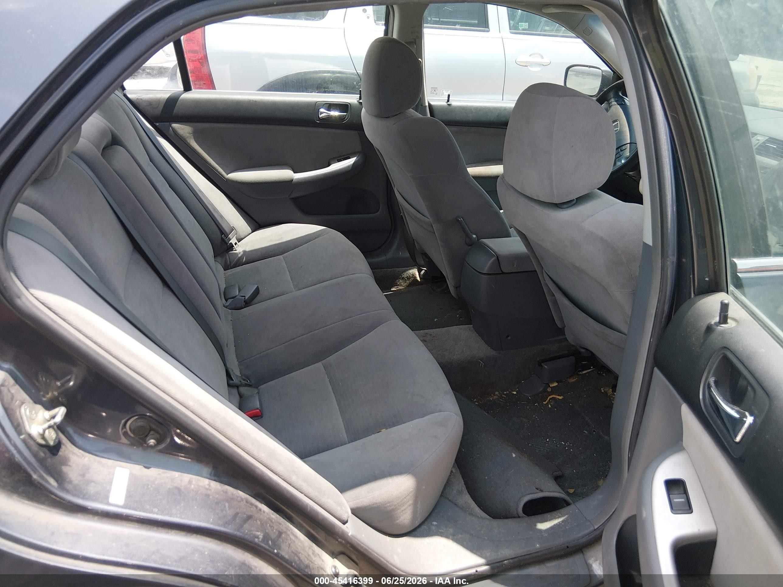 2007 Honda Accord 2.4 Ex Gray vin: 1HGCM56727A135702