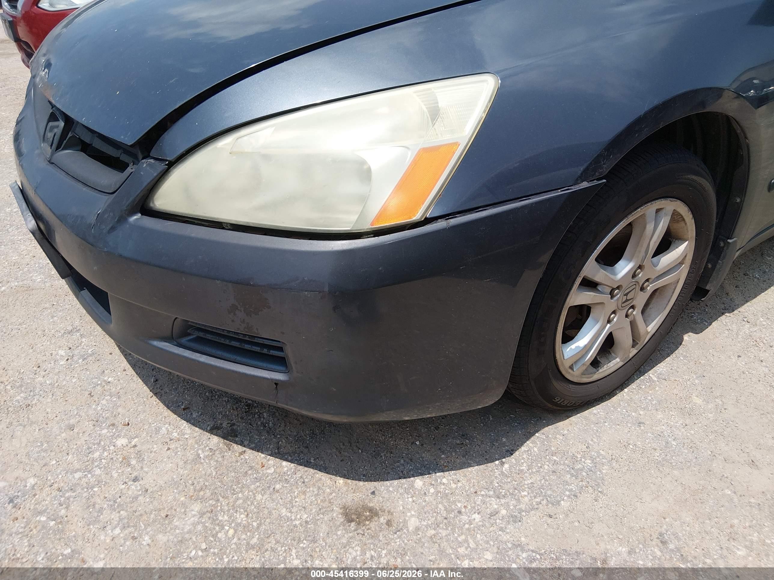 2007 Honda Accord 2.4 Ex Gray vin: 1HGCM56727A135702