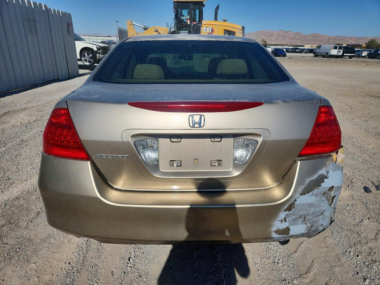 2007 Honda Accord Ex Золотой vin: 1HGCM56727A157151