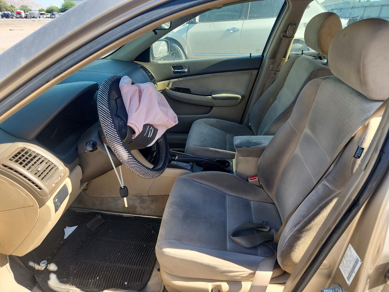 2007 Honda Accord Ex Золотой vin: 1HGCM56727A157151