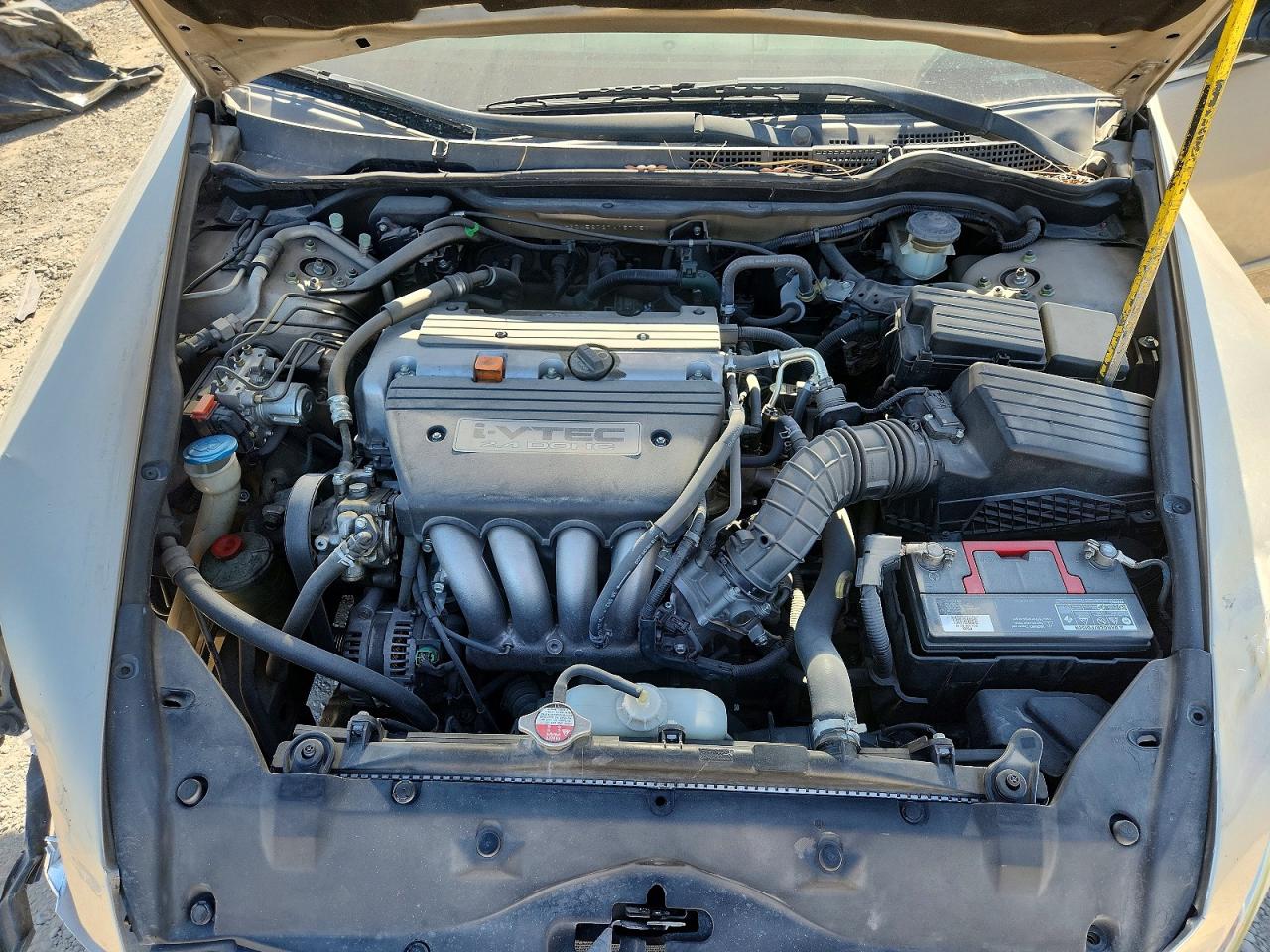 2007 Honda Accord Ex Золотой vin: 1HGCM56727A157151