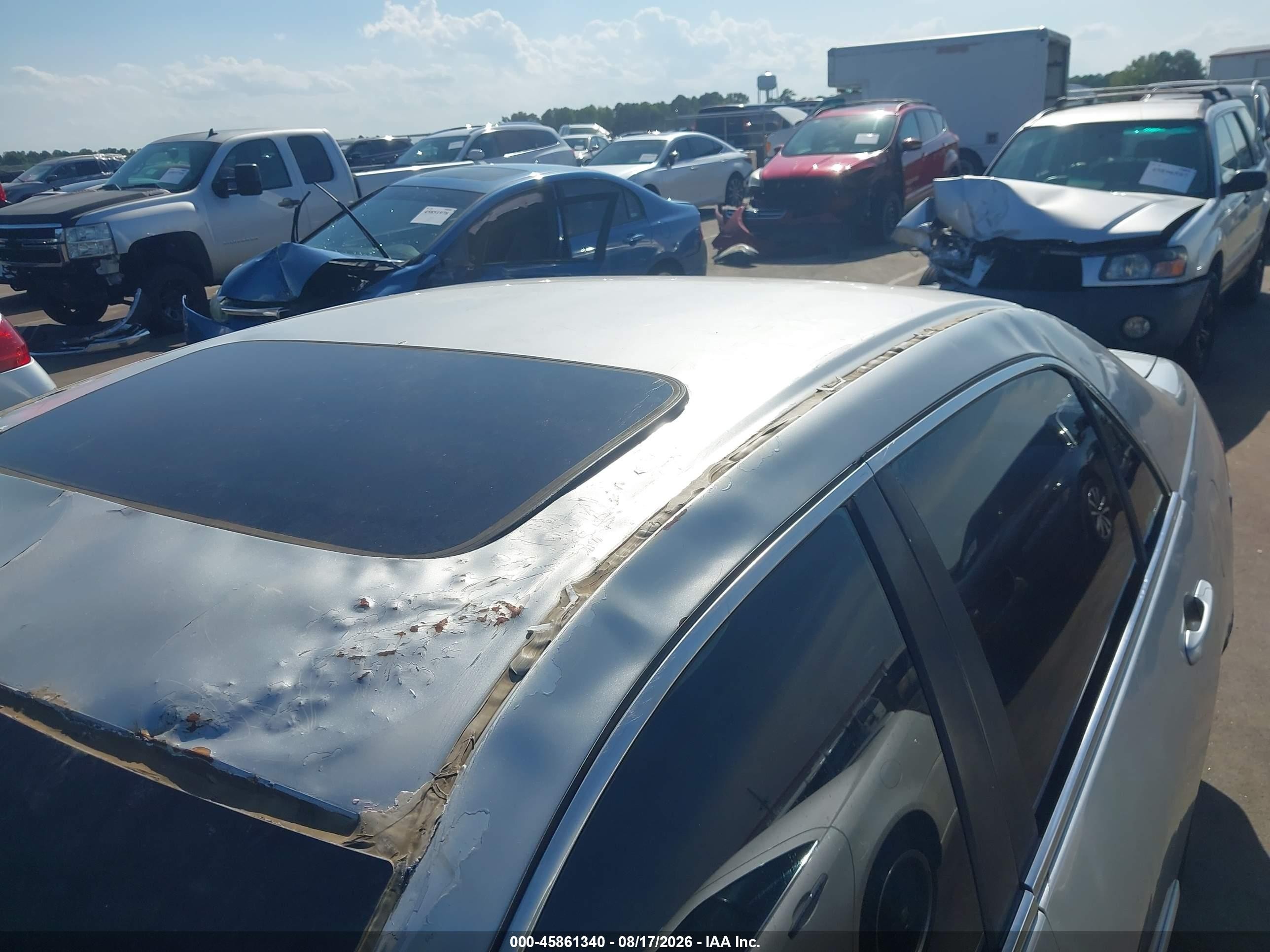 2007 Honda Accord 2.4 Ex Silver vin: 1HGCM56727A159644