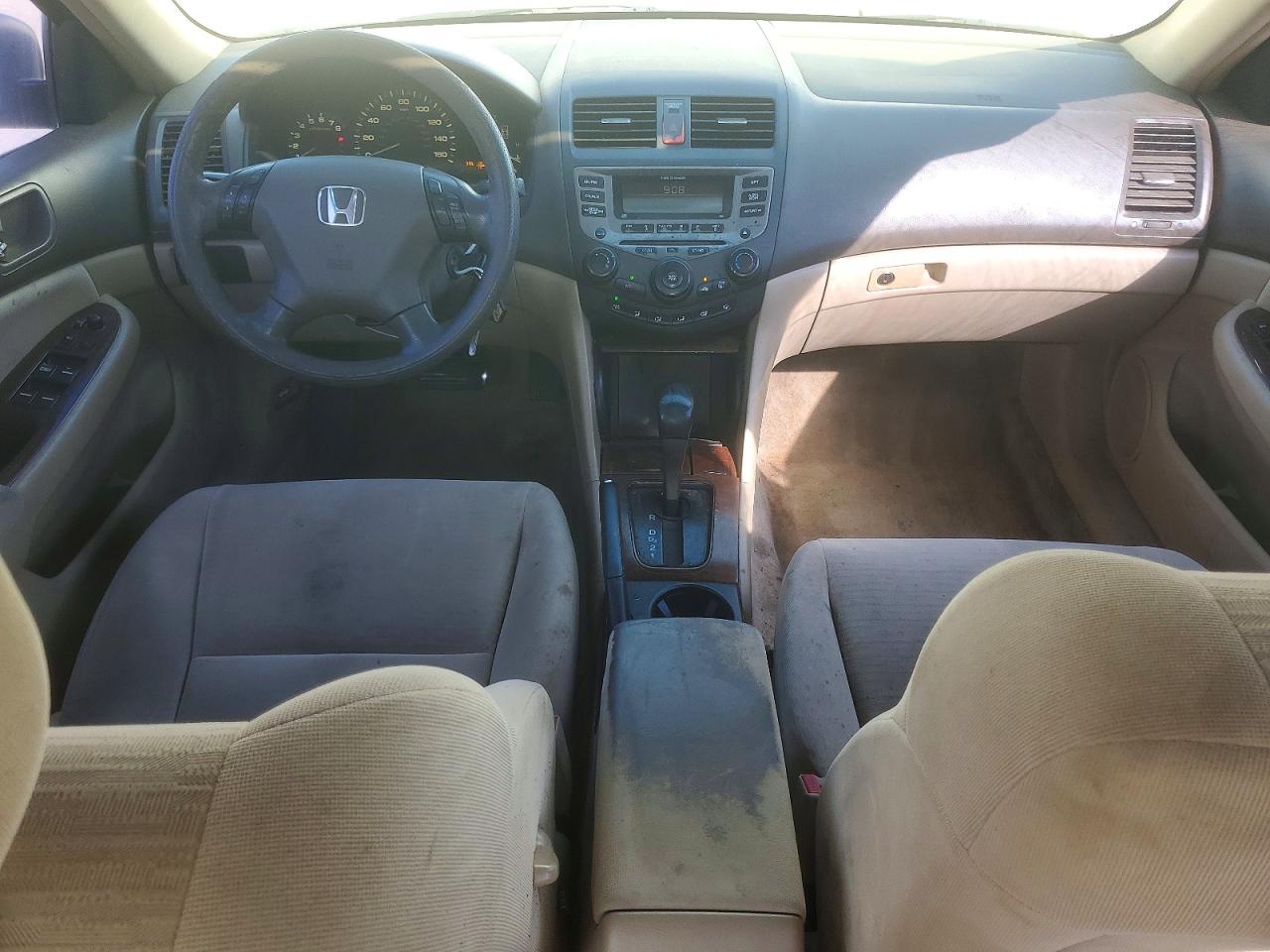 2007 Honda Accord Ex Белый vin: 1HGCM56727A164407