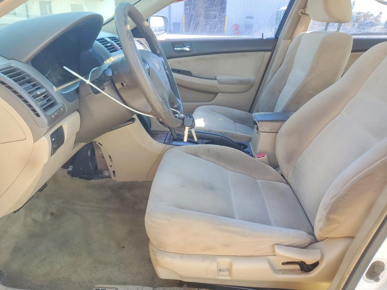 2007 Honda Accord Ex Белый vin: 1HGCM56727A164407