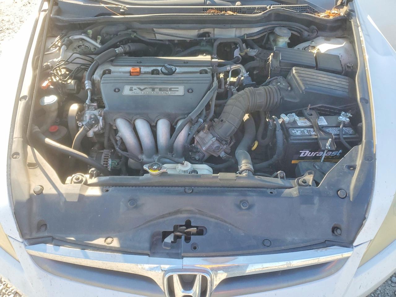 2007 Honda Accord Ex Белый vin: 1HGCM56727A164407