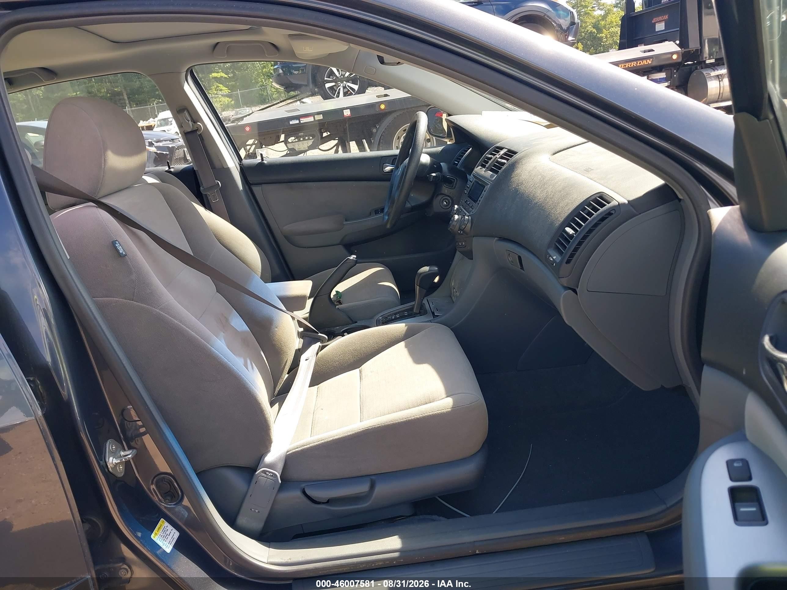 2007 Honda Accord 2.4 Ex Dark Blue vin: 1HGCM56727A164939