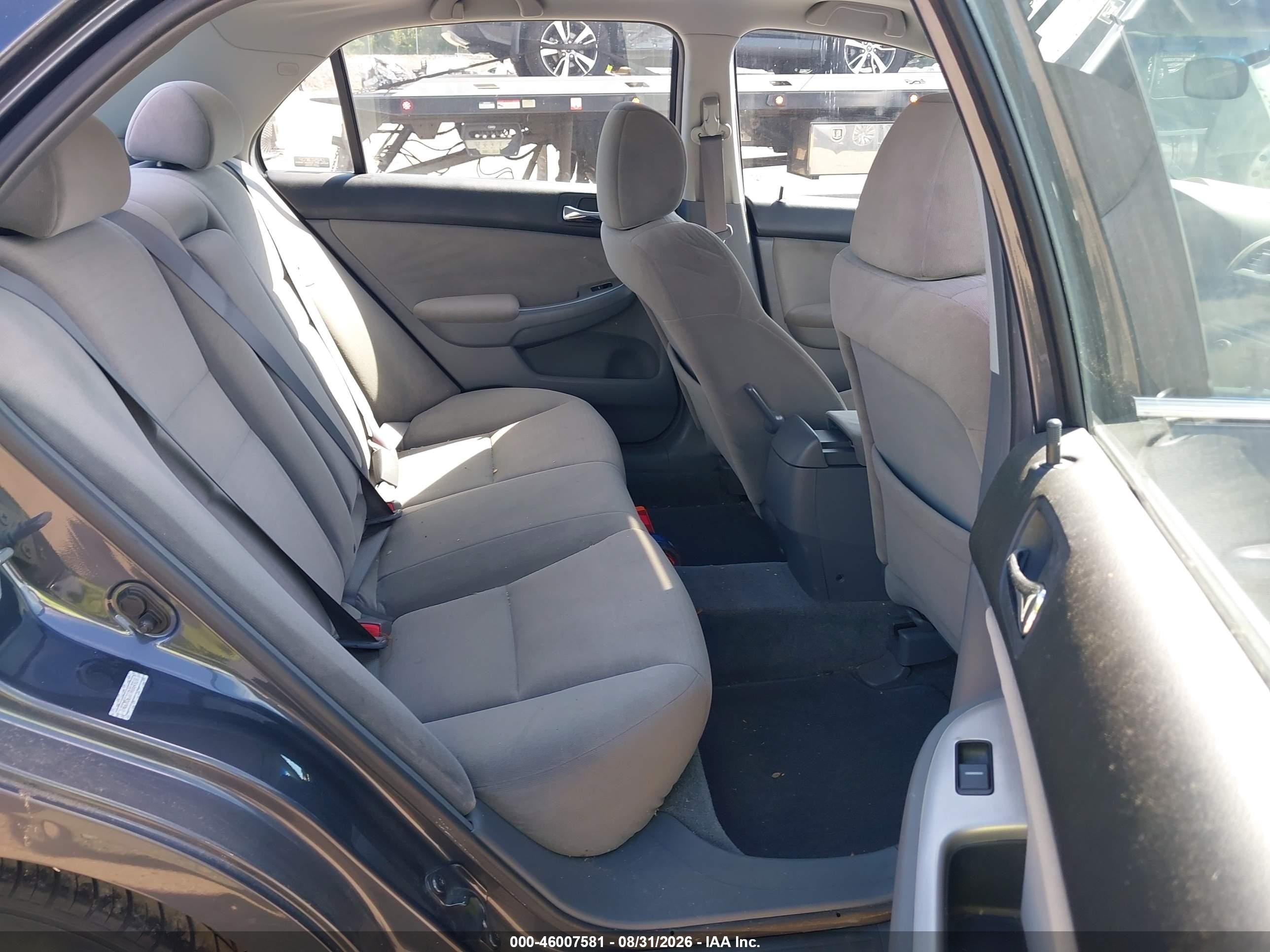 2007 Honda Accord 2.4 Ex Dark Blue vin: 1HGCM56727A164939