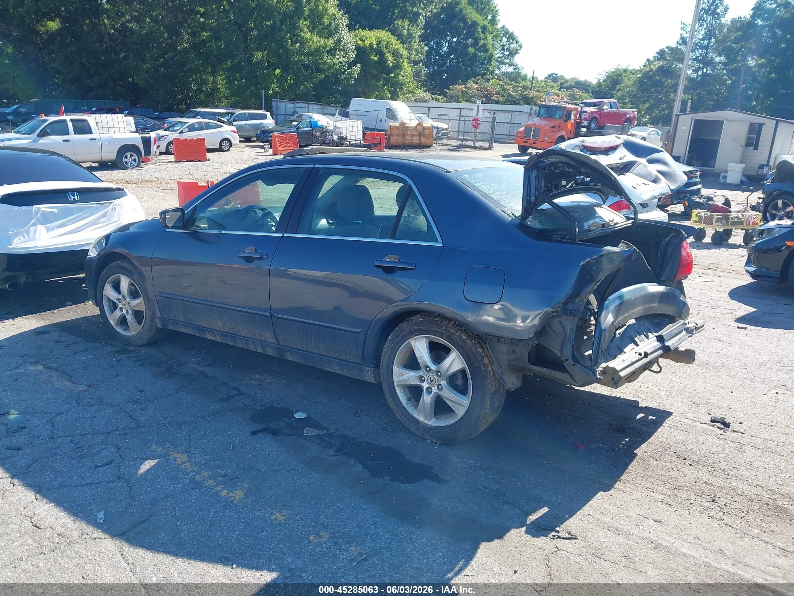 2007 Honda Accord 2.4 Ex Pewter vin: 1HGCM56727A210320