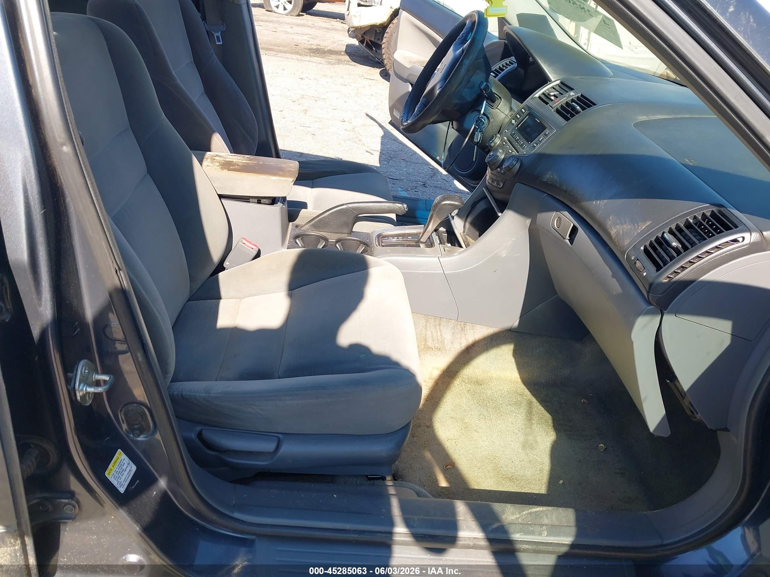2007 Honda Accord 2.4 Ex Pewter vin: 1HGCM56727A210320