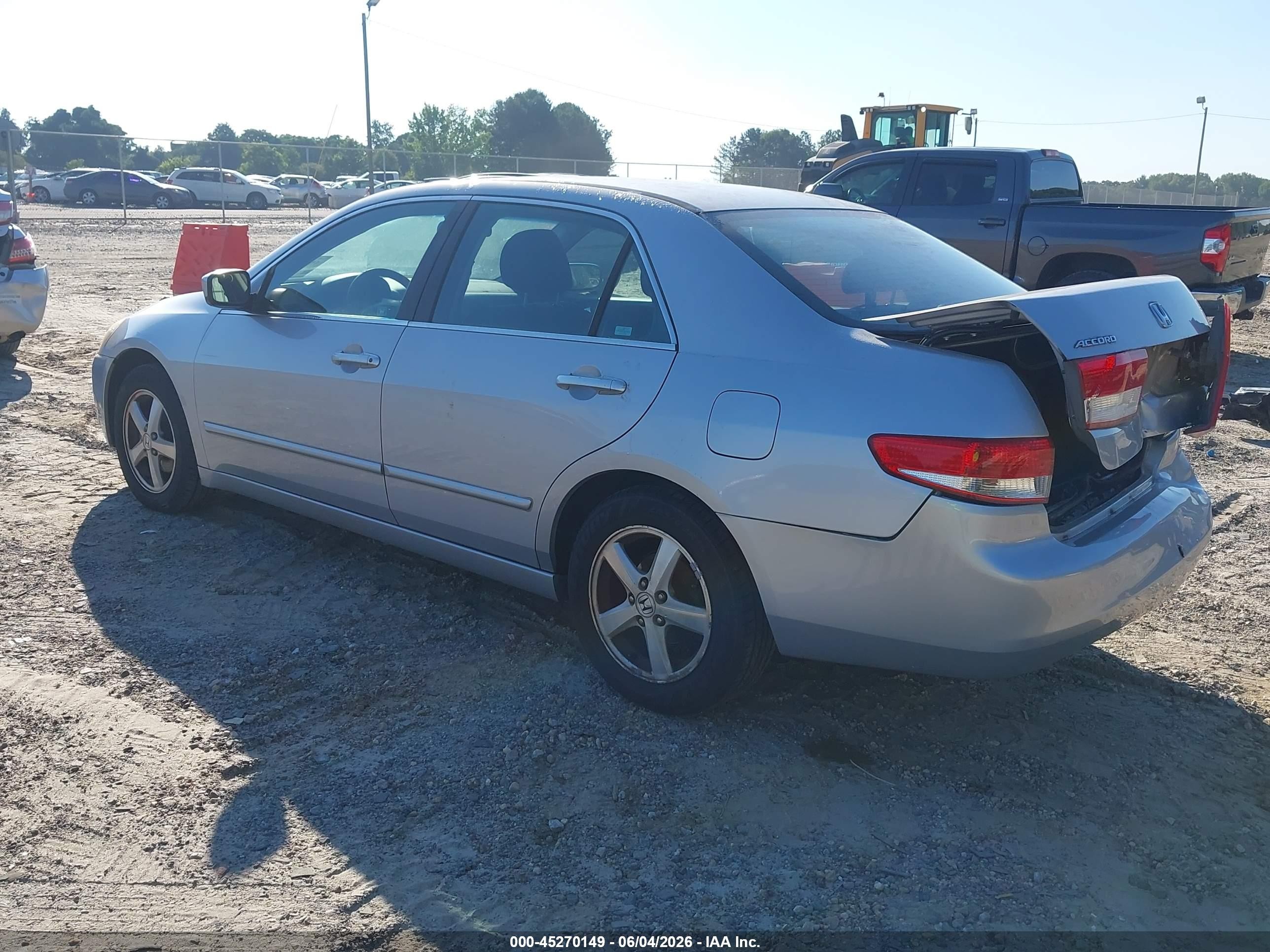 2004 Honda Accord 2.4 Ex Silver vin: 1HGCM56734A179090