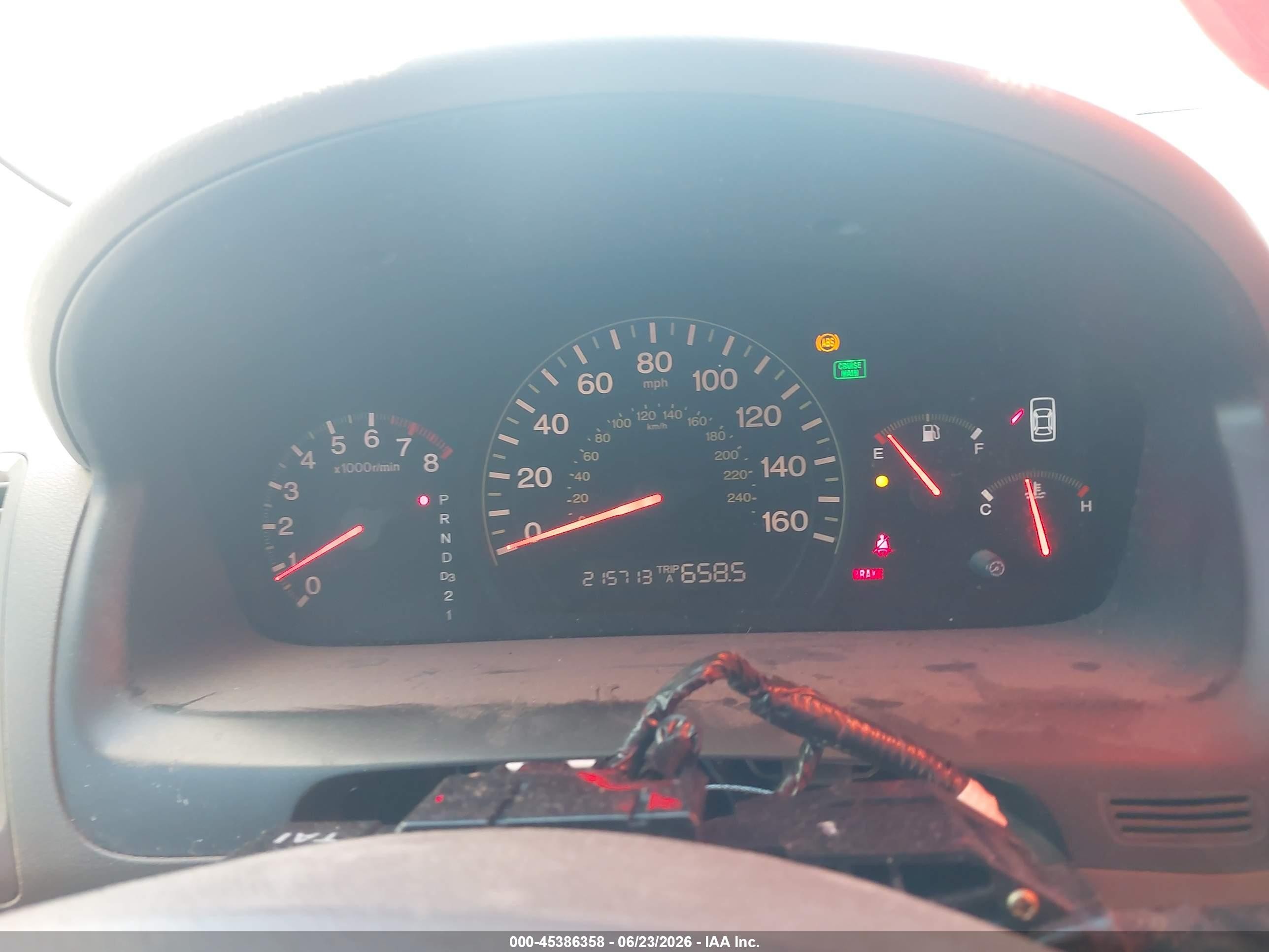 2005 Honda Accord 2.4 Ex Champagne vin: 1HGCM56735A005232