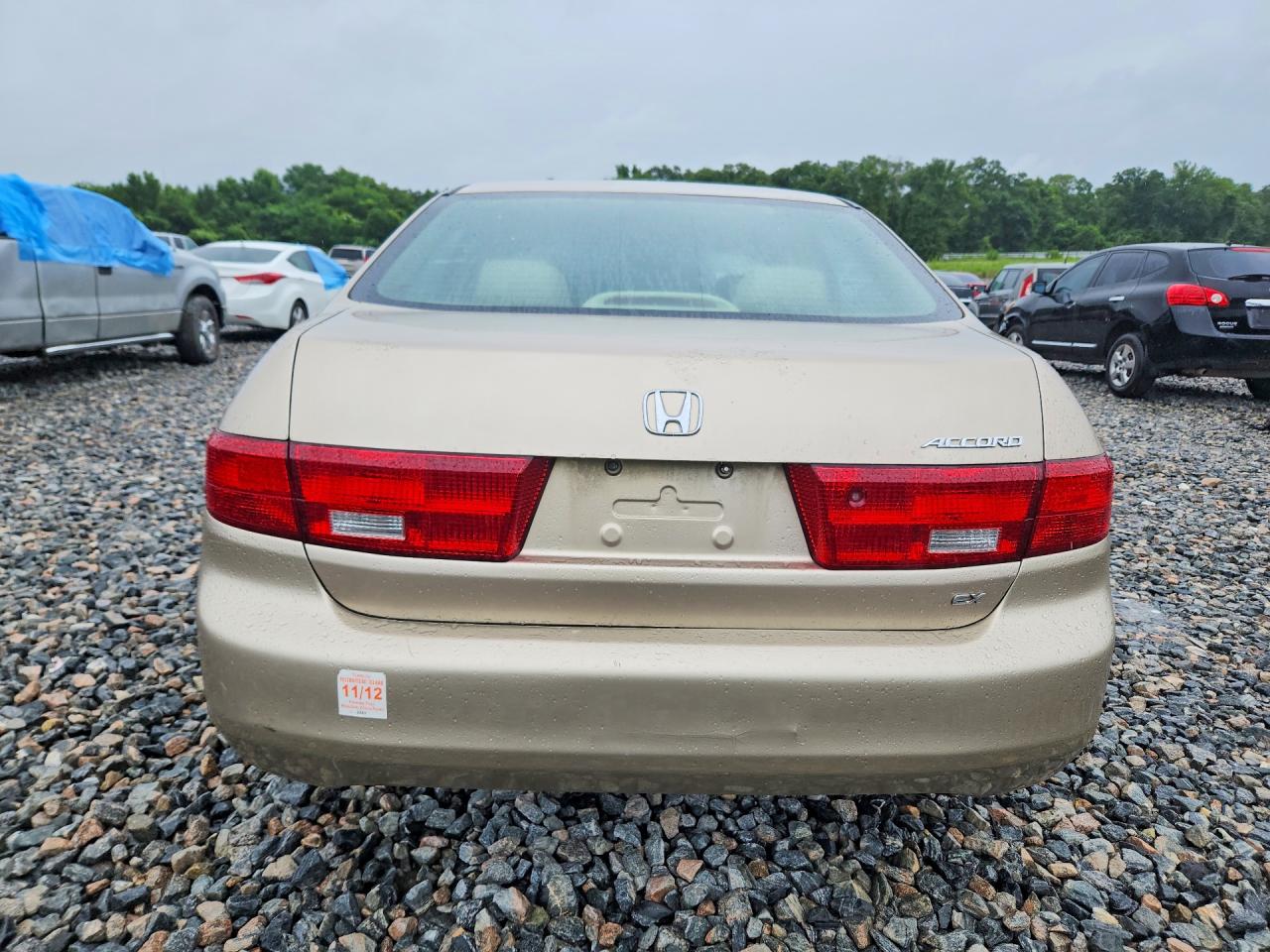 2005 Honda Accord Ex Золотой vin: 1HGCM56735A063194