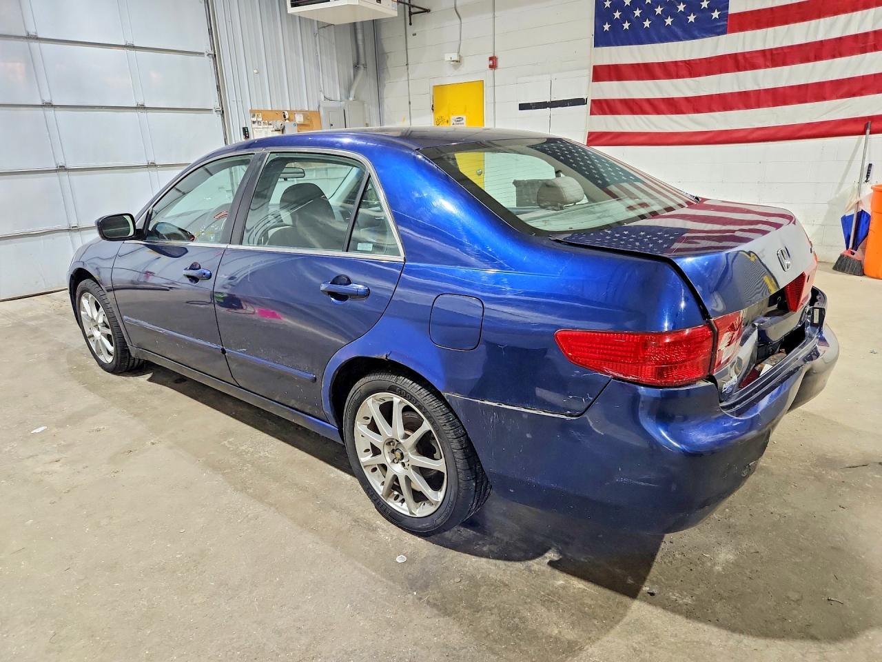 2005 Honda Accord Ex Blue vin: 1HGCM56735A069982