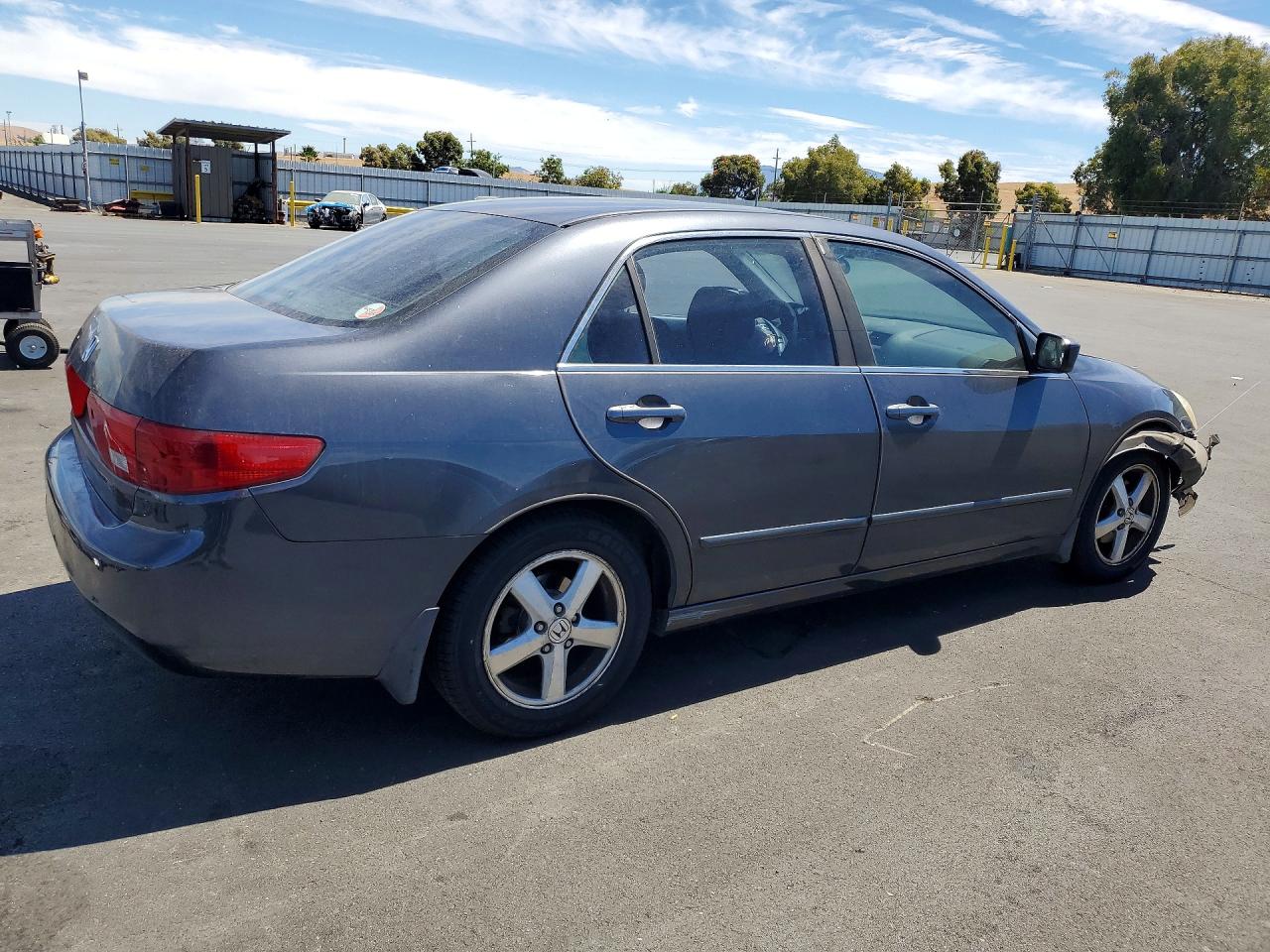 2005 Honda Accord Ex Серый vin: 1HGCM56735A071635