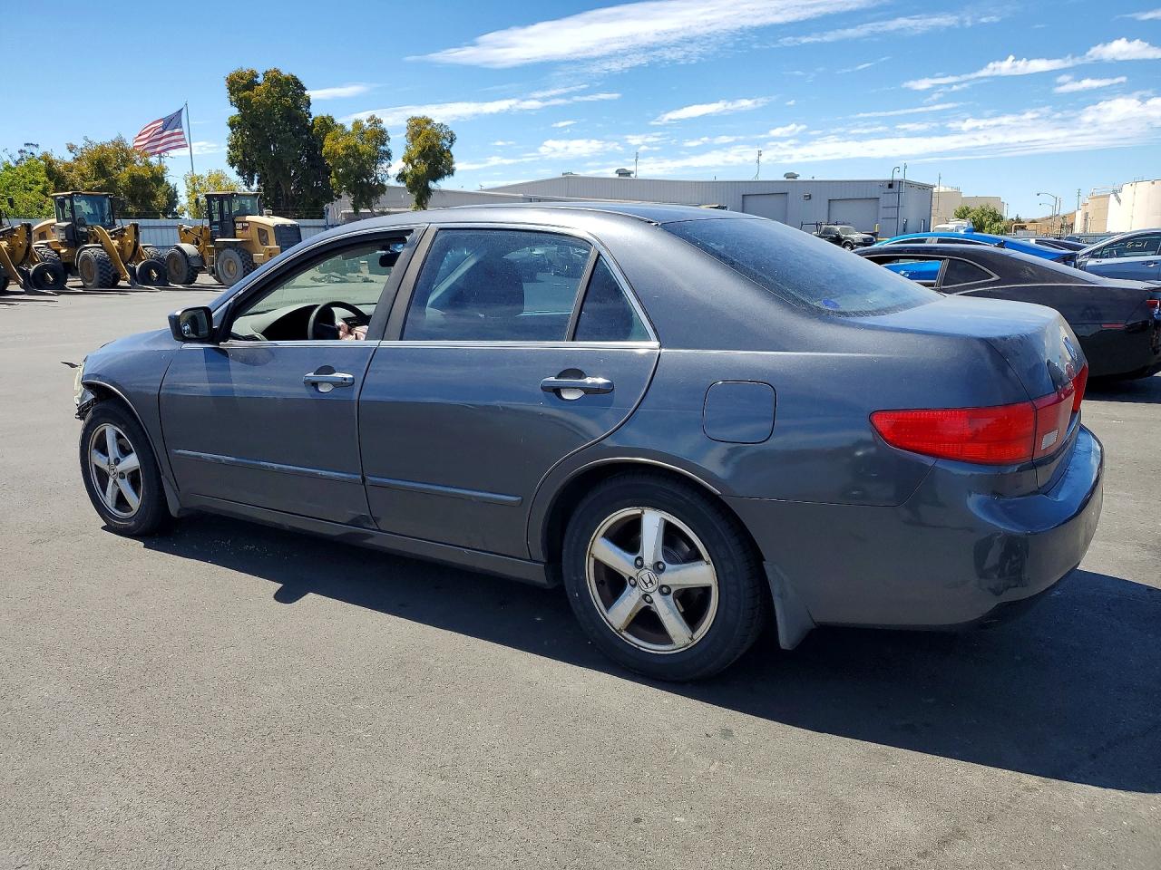 2005 Honda Accord Ex Серый vin: 1HGCM56735A071635