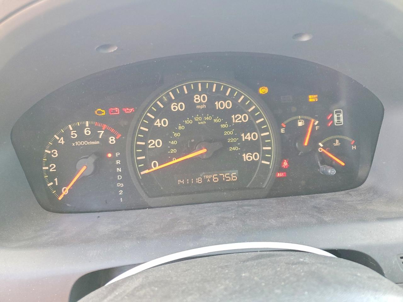 2005 Honda Accord Ex Серый vin: 1HGCM56735A071635
