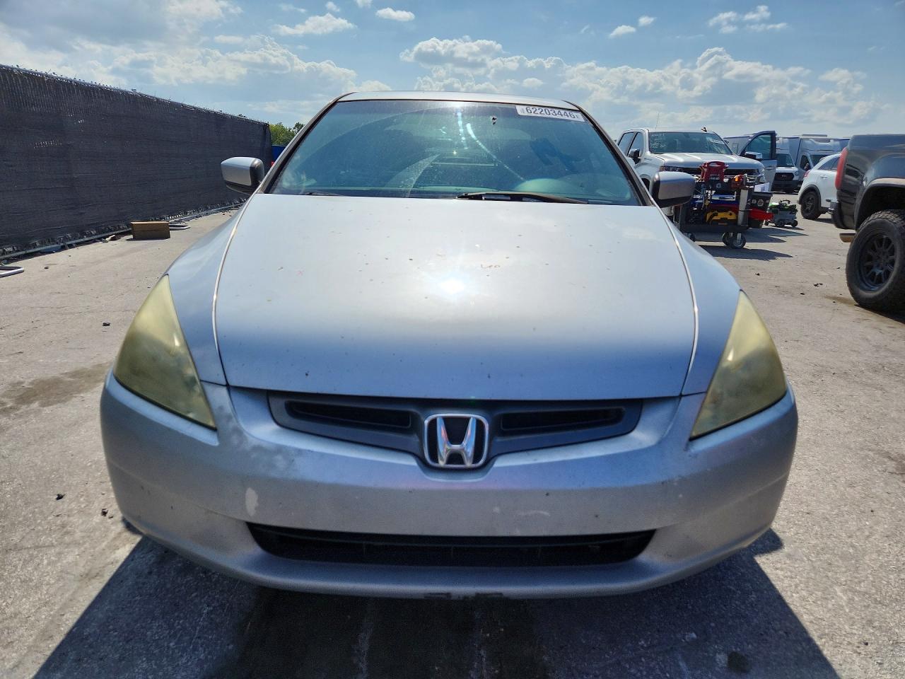 2005 Honda Accord Ex Silver vin: 1HGCM56735A077807