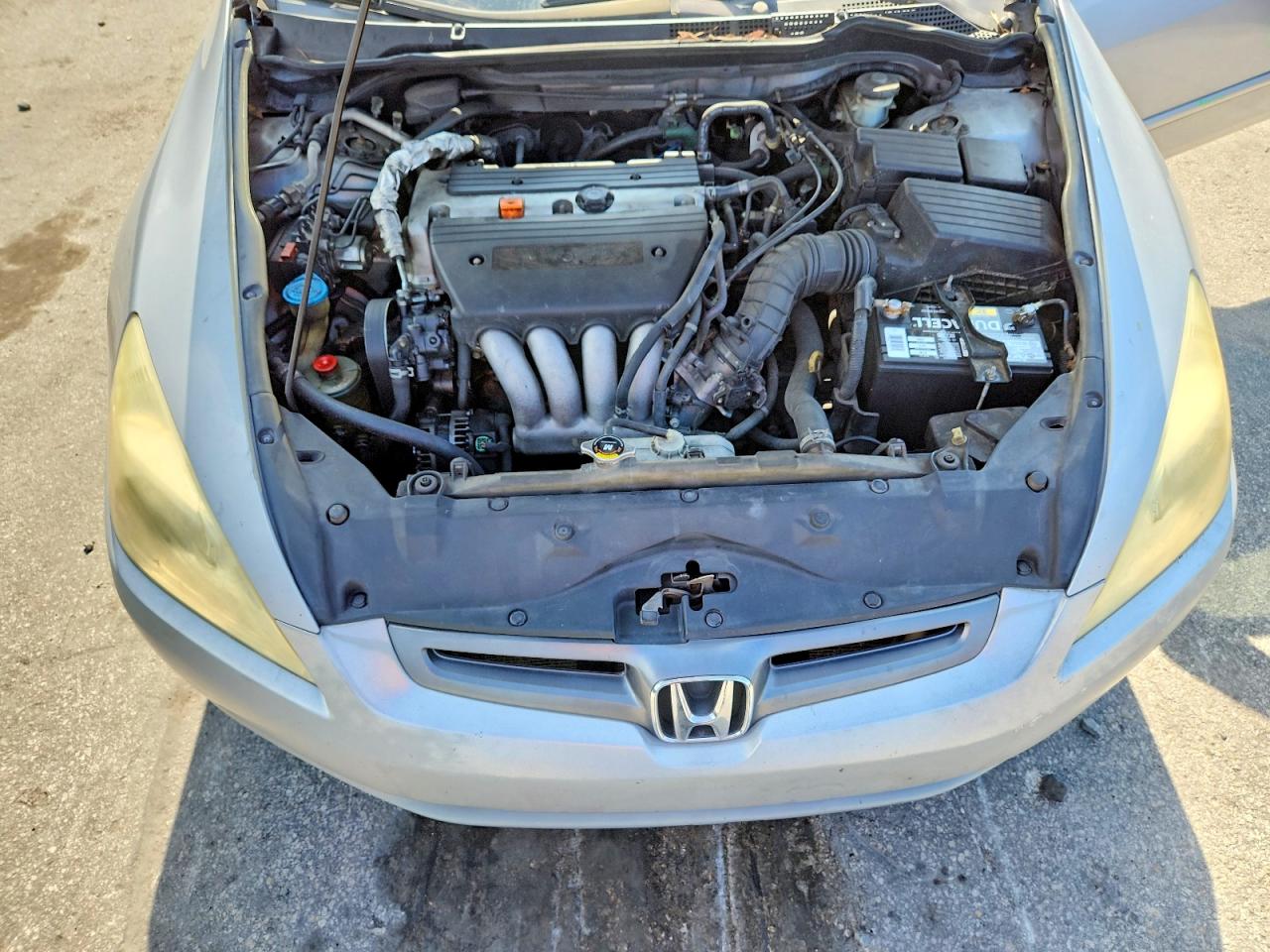 2005 Honda Accord Ex Silver vin: 1HGCM56735A077807