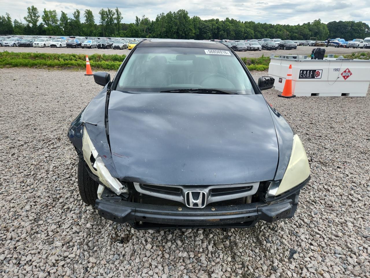 2005 Honda Accord Ex Gray vin: 1HGCM56735A095904