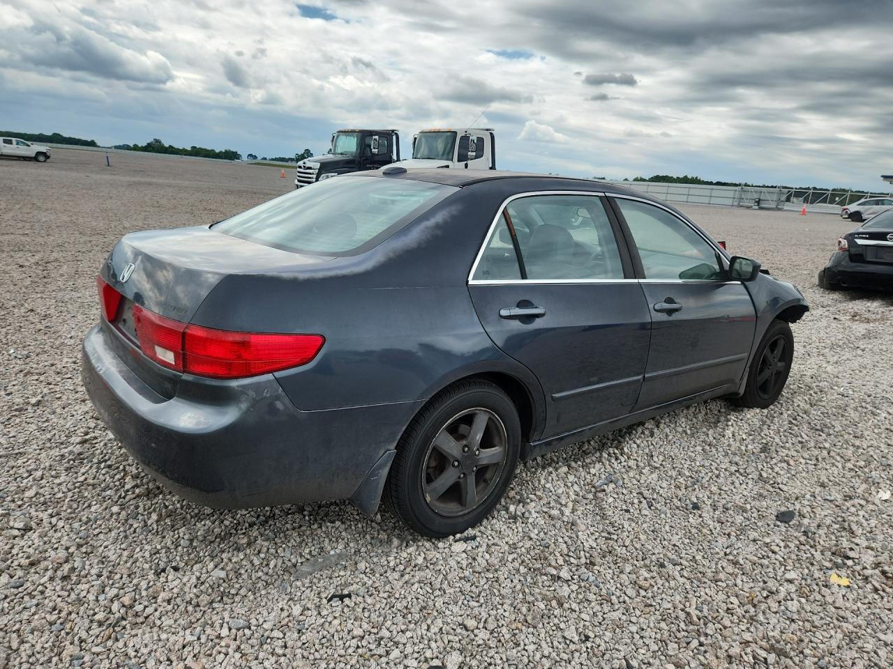 2005 Honda Accord Ex Gray vin: 1HGCM56735A095904