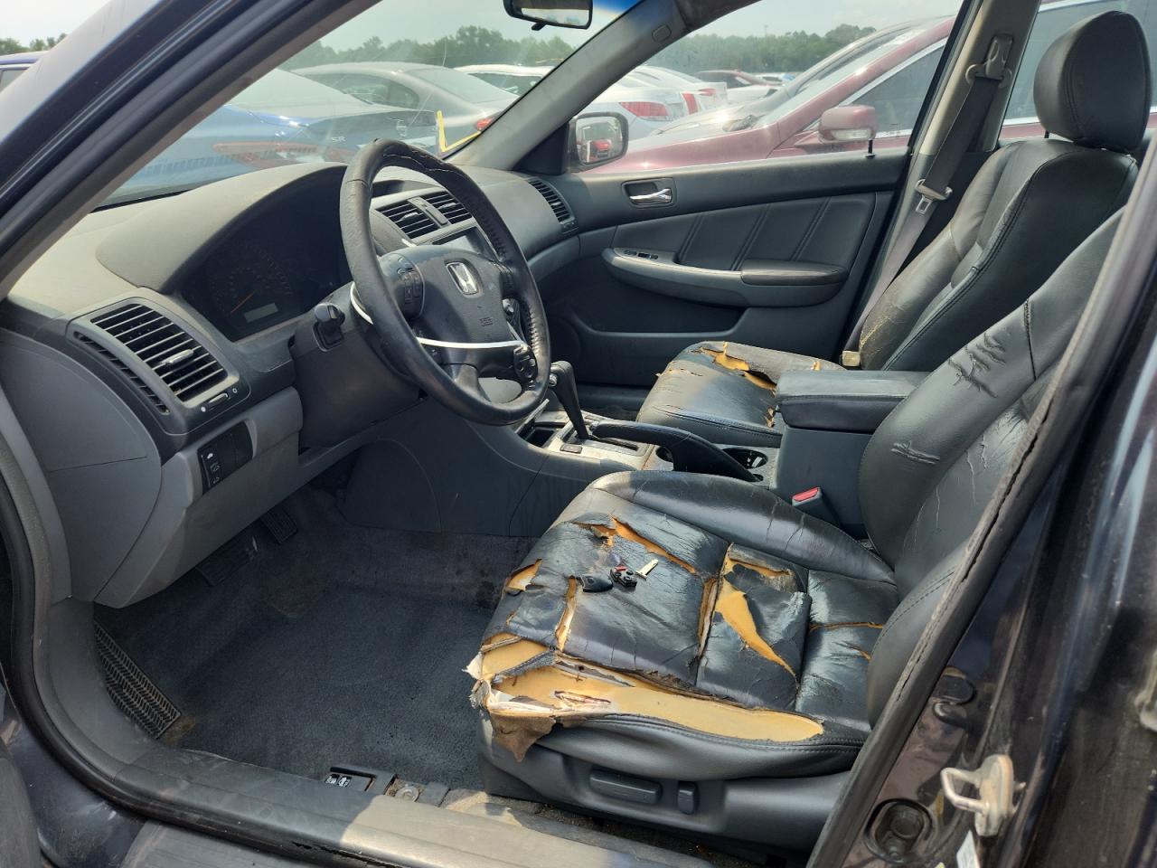 2005 Honda Accord Ex Gray vin: 1HGCM56735A095904