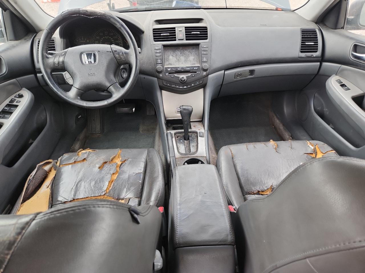 2005 Honda Accord Ex Gray vin: 1HGCM56735A095904
