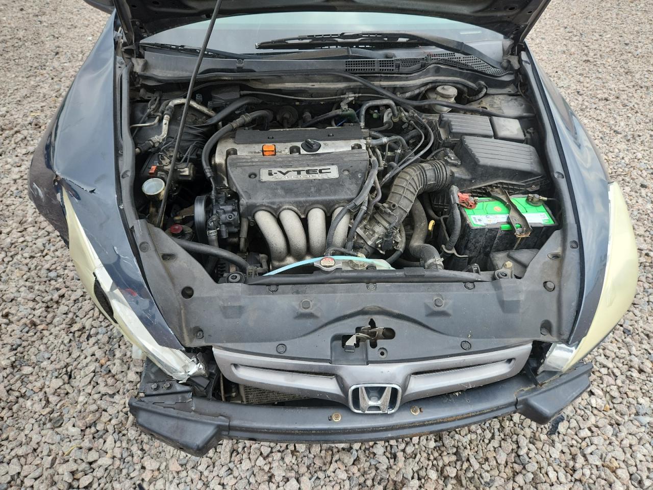 2005 Honda Accord Ex Gray vin: 1HGCM56735A095904