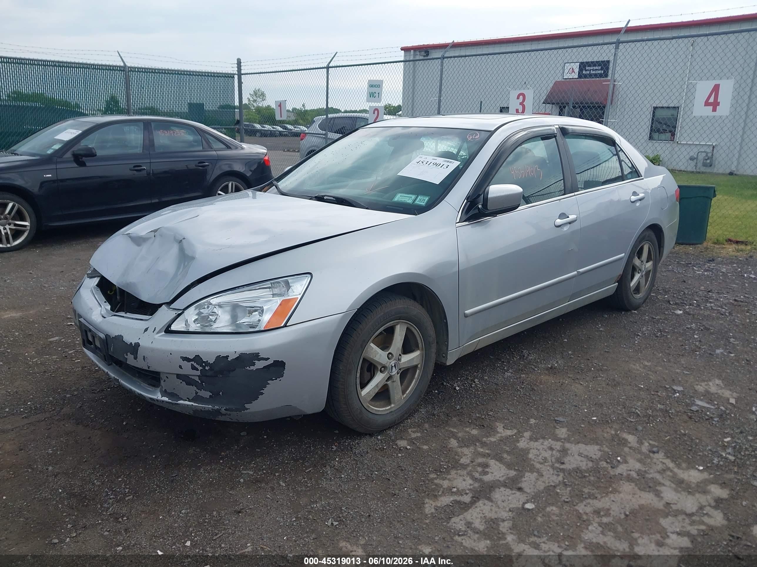 2005 Honda Accord 2.4 Ex Silver vin: 1HGCM56735A171752