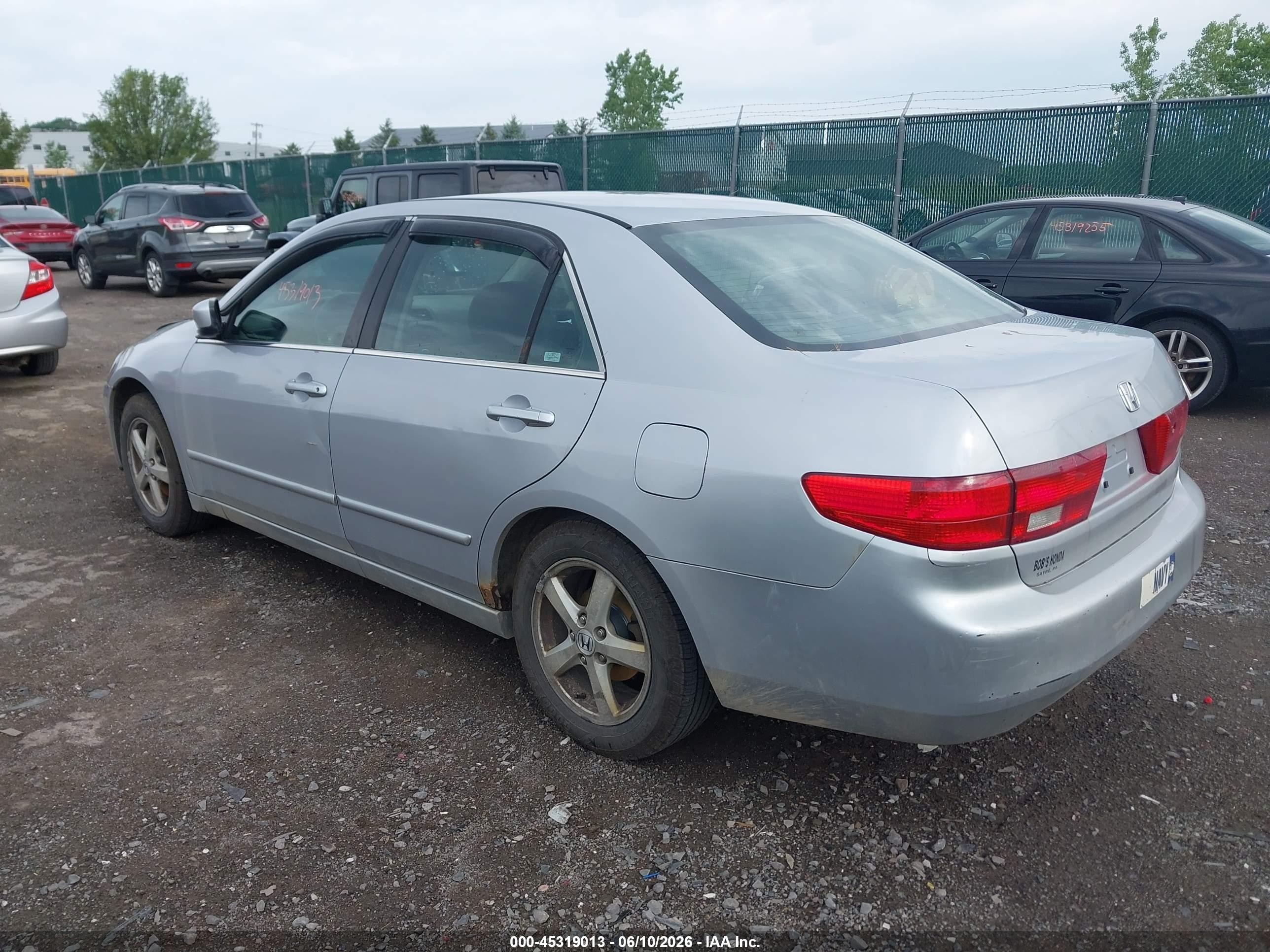 2005 Honda Accord 2.4 Ex Silver vin: 1HGCM56735A171752