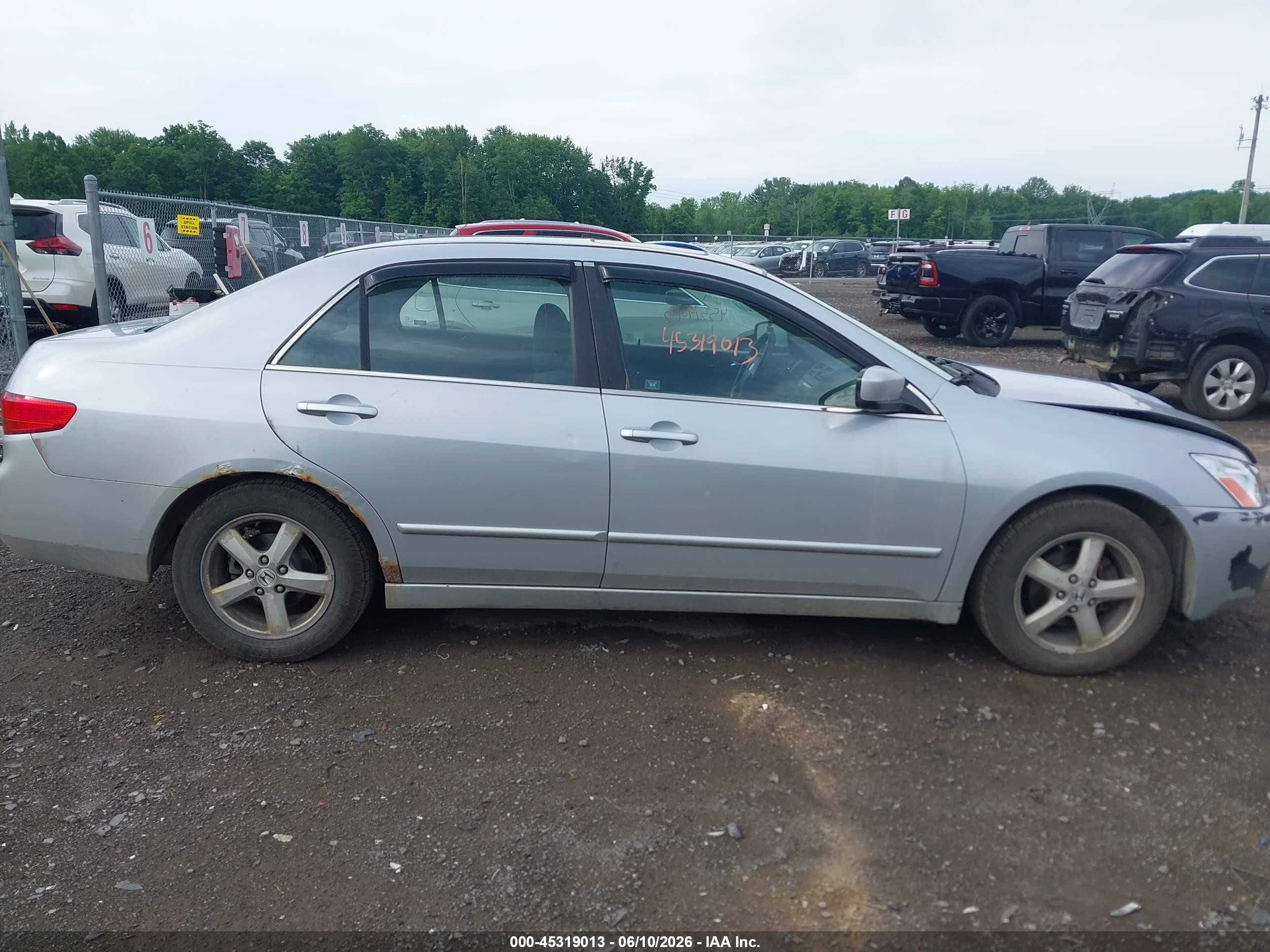 2005 Honda Accord 2.4 Ex Silver vin: 1HGCM56735A171752