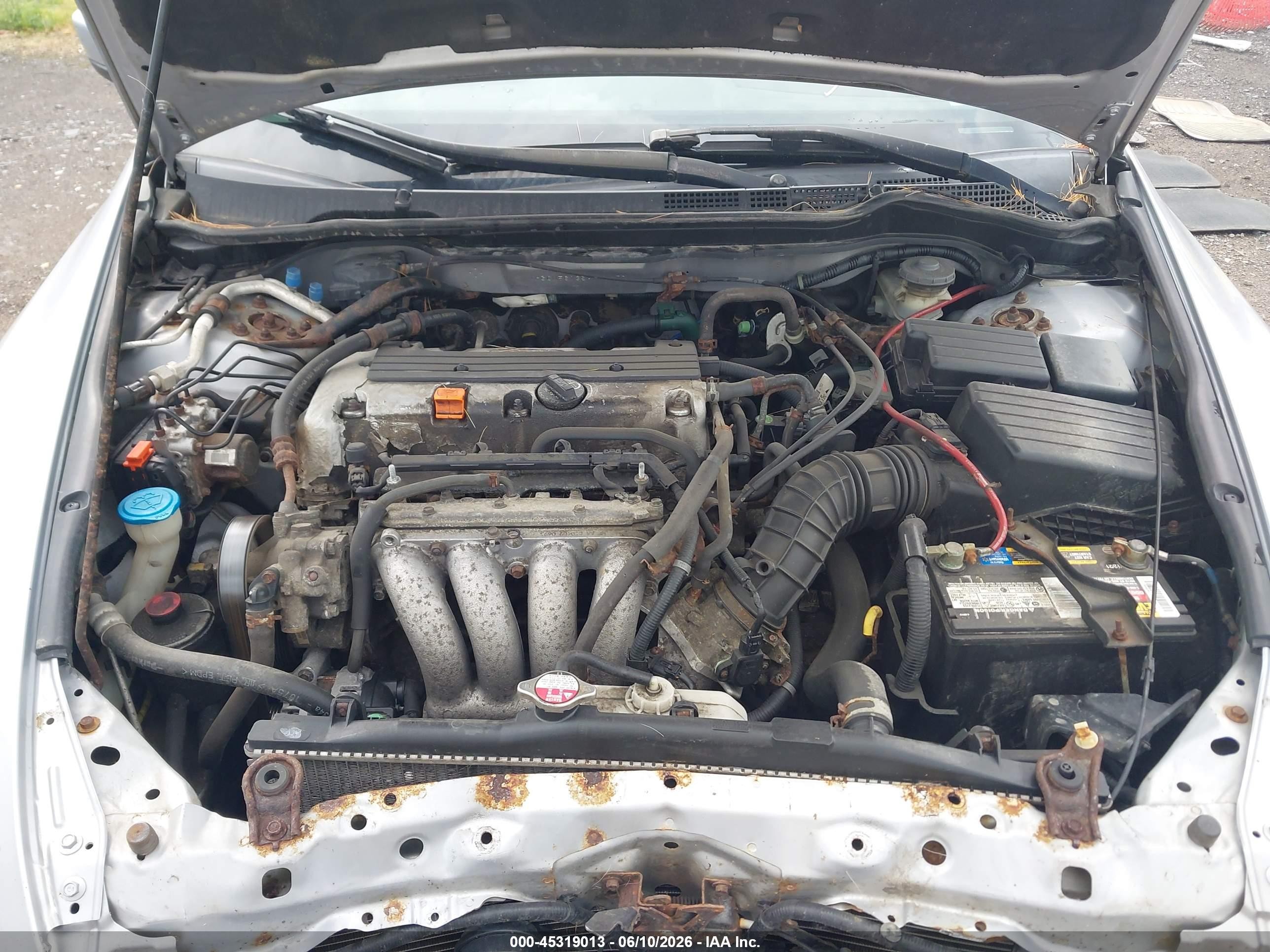 2005 Honda Accord 2.4 Ex Silver vin: 1HGCM56735A171752