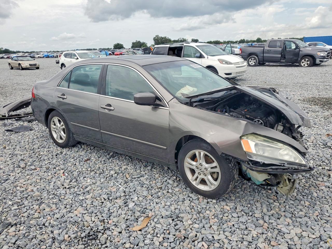2006 Honda Accord Ex Серый vin: 1HGCM56736A049362