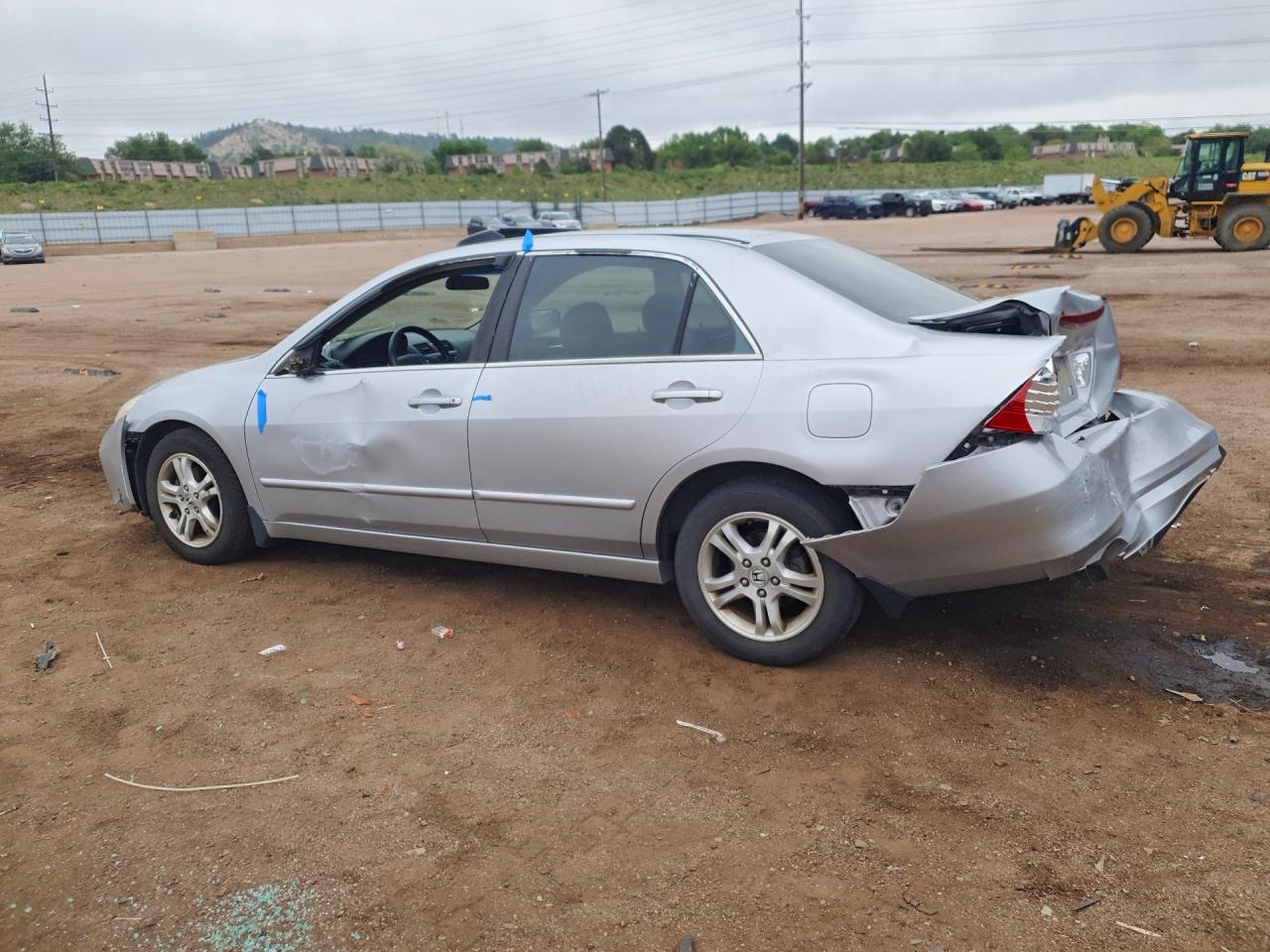 2006 Honda Accord Ex Silver vin: 1HGCM56736A144567