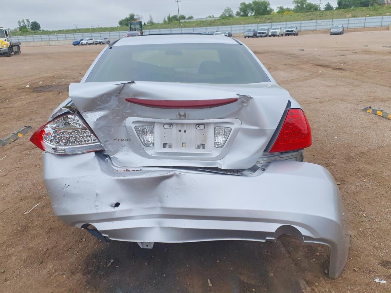 2006 Honda Accord Ex Silver vin: 1HGCM56736A144567