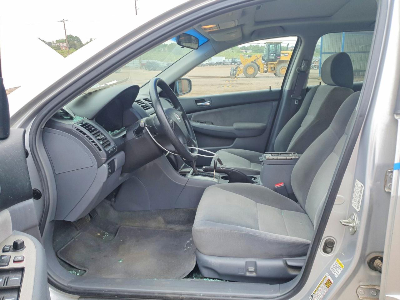 2006 Honda Accord Ex Silver vin: 1HGCM56736A144567