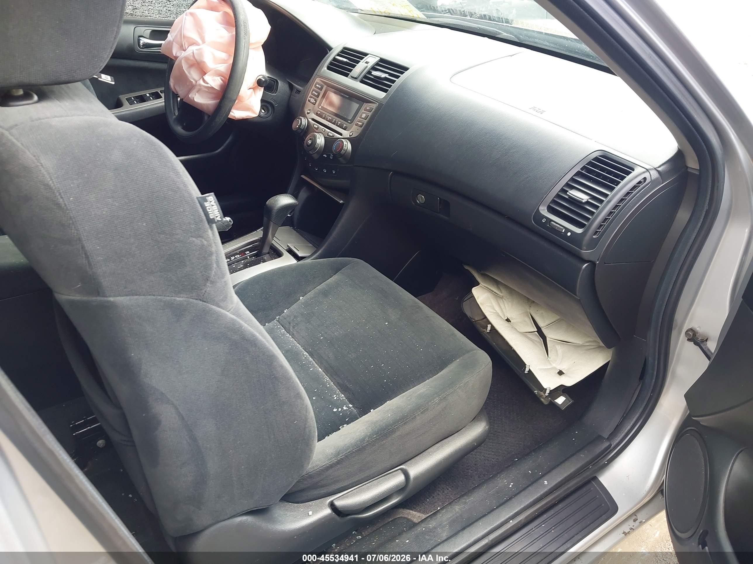 2006 Honda Accord 2.4 Ex Silver vin: 1HGCM56736A174975