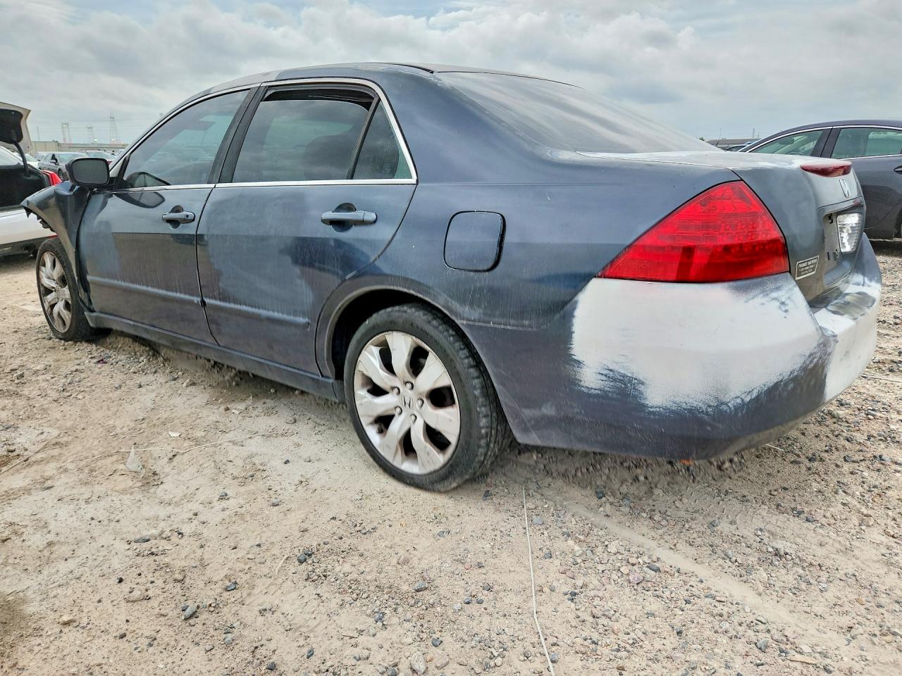 2007 Honda Accord Ex Gray vin: 1HGCM56737A026049