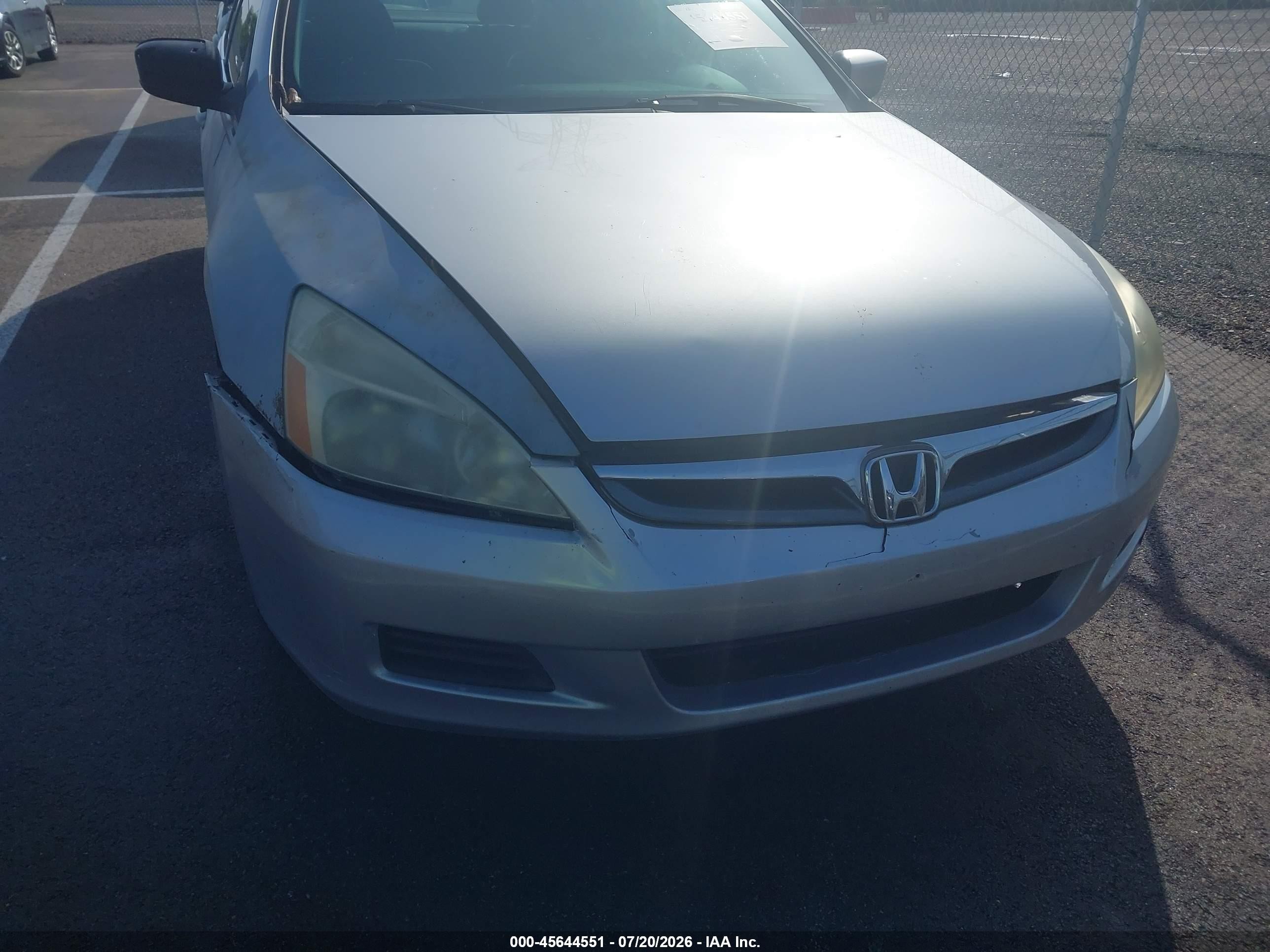 2007 Honda Accord 2.4 Ex Silver vin: 1HGCM56737A061982