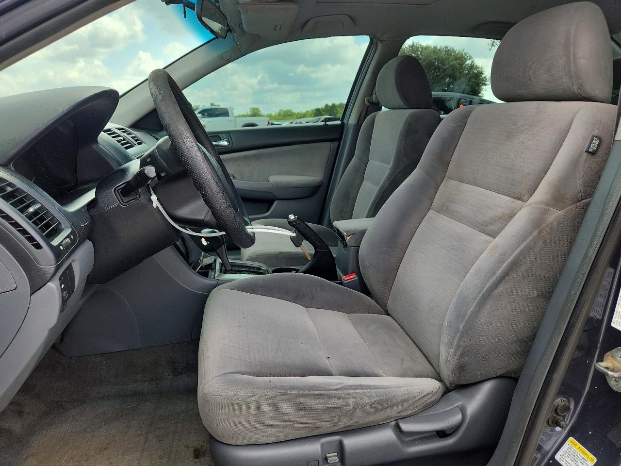2007 Honda Accord Ex Gray vin: 1HGCM56737A067152