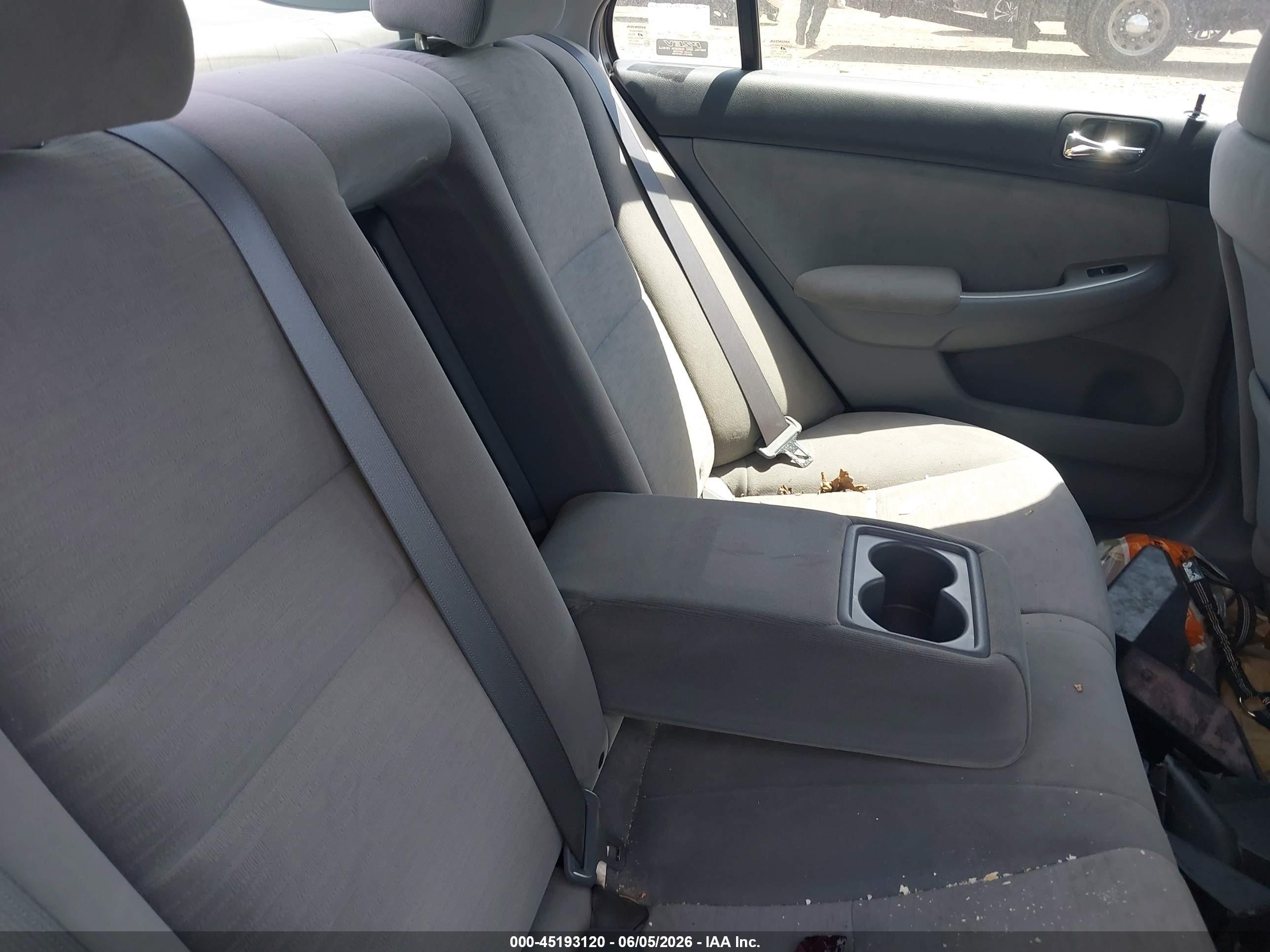 2007 Honda Accord 2.4 Ex Blue vin: 1HGCM56737A097803