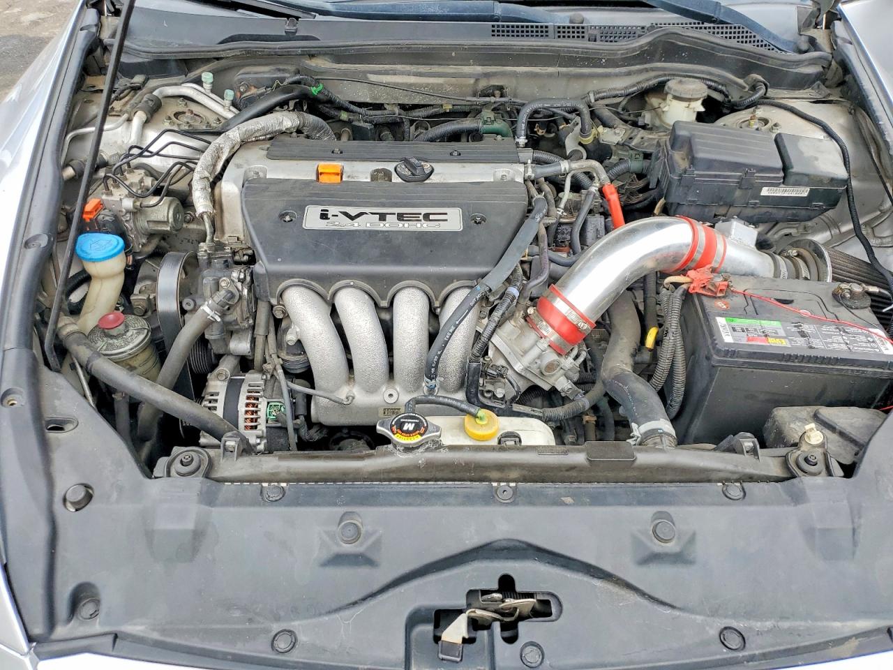 2007 Honda Accord Ex Silver vin: 1HGCM56737A105916
