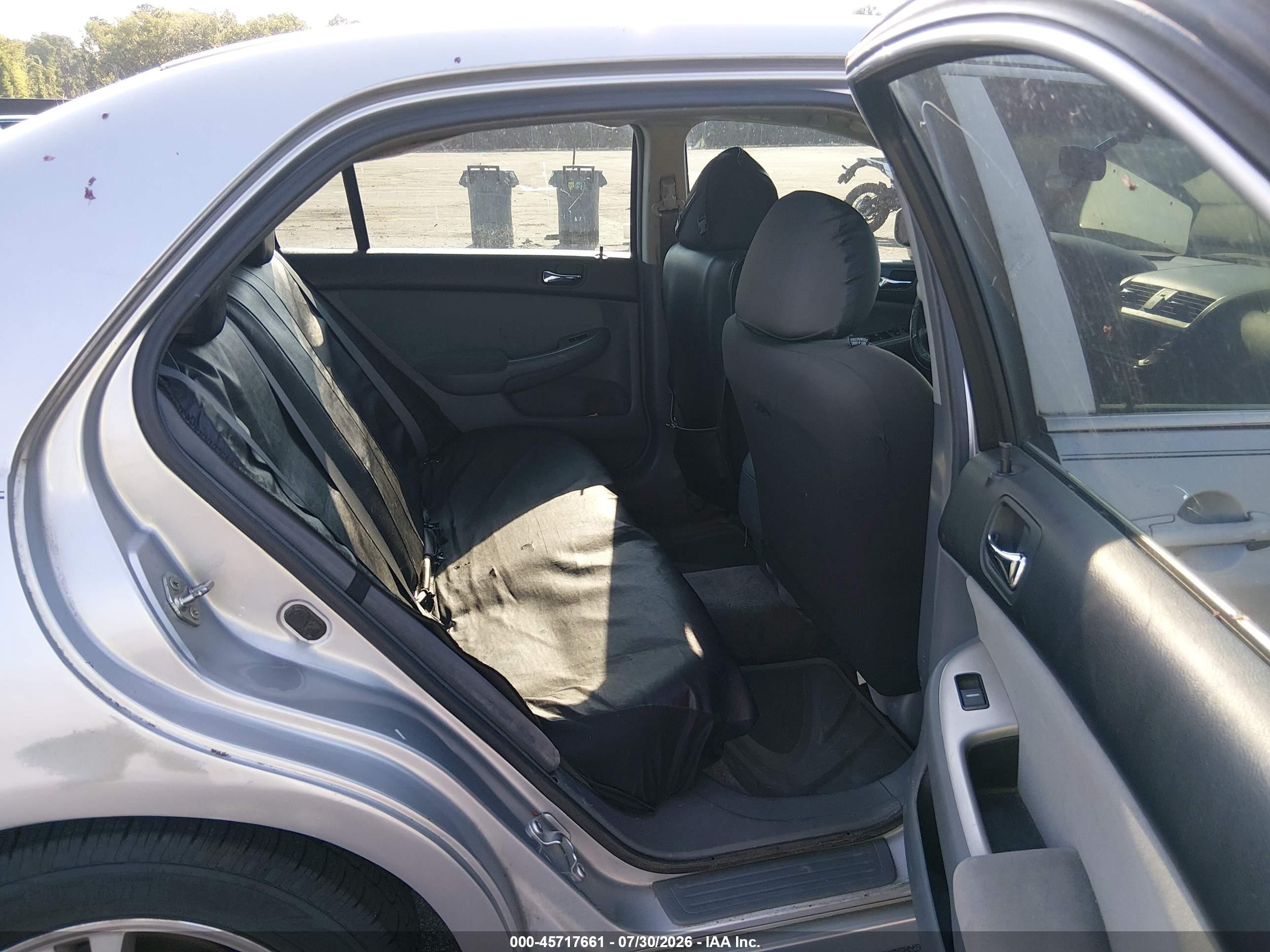 2007 Honda Accord 2.4 Ex Silver vin: 1HGCM56737A223139