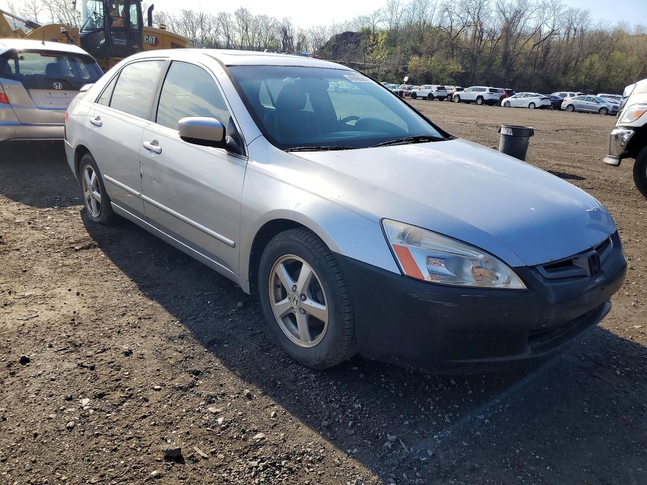 2003 Honda Accord Ex Серебряный vin: 1HGCM56743A141320