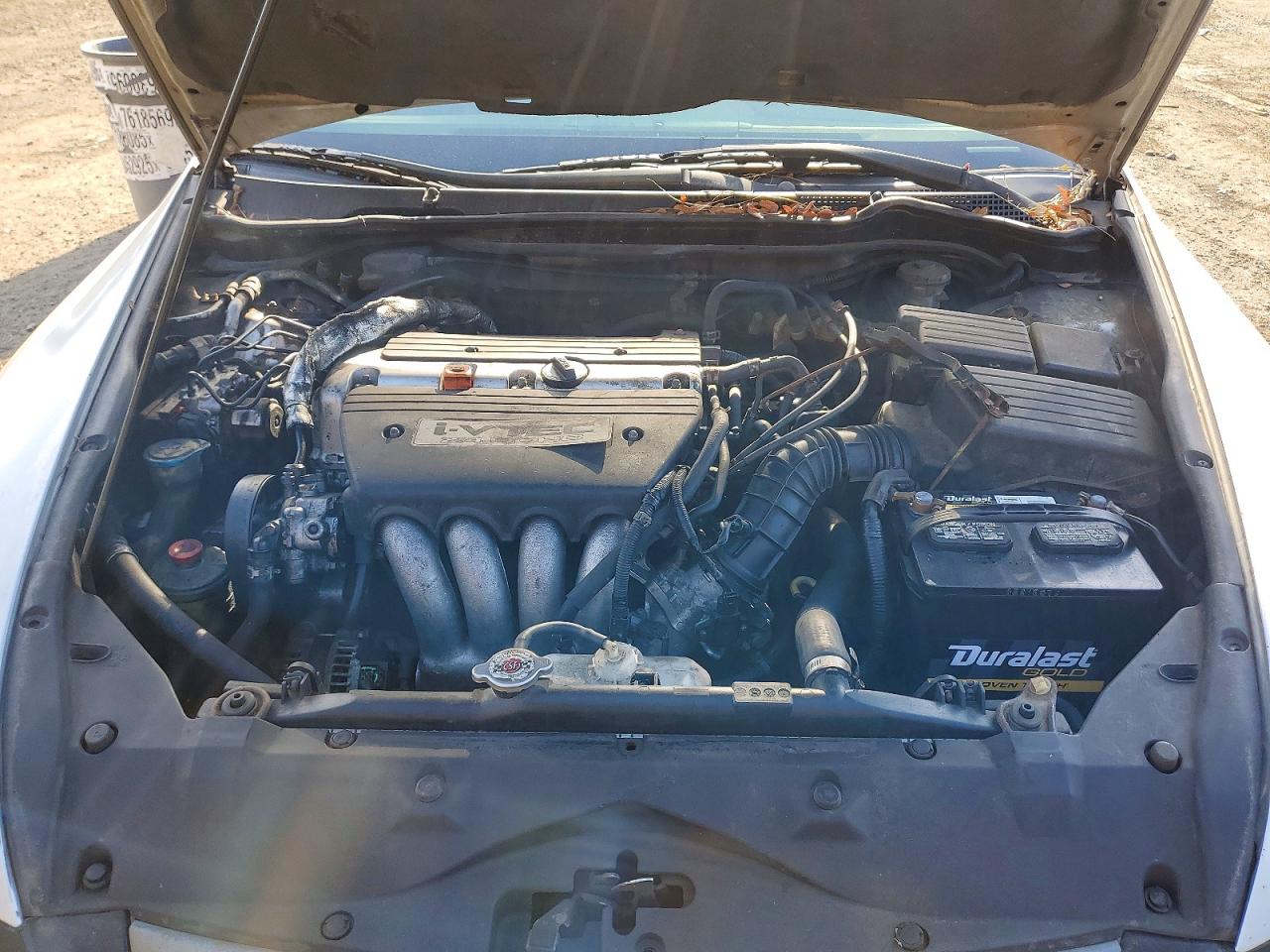 2003 Honda Accord Ex Серебряный vin: 1HGCM56743A141320